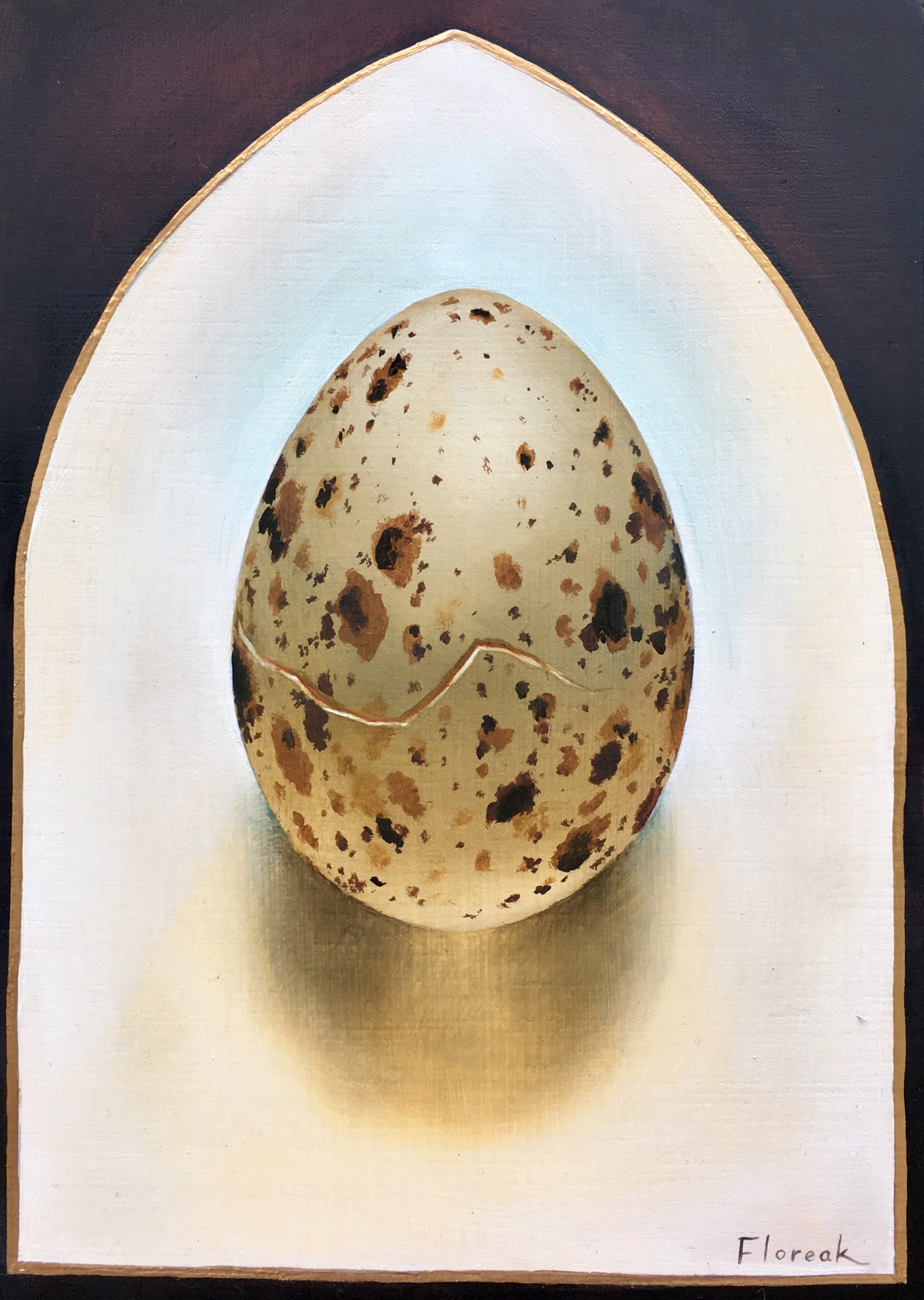 Egg/Cathedral by Ida Floreak