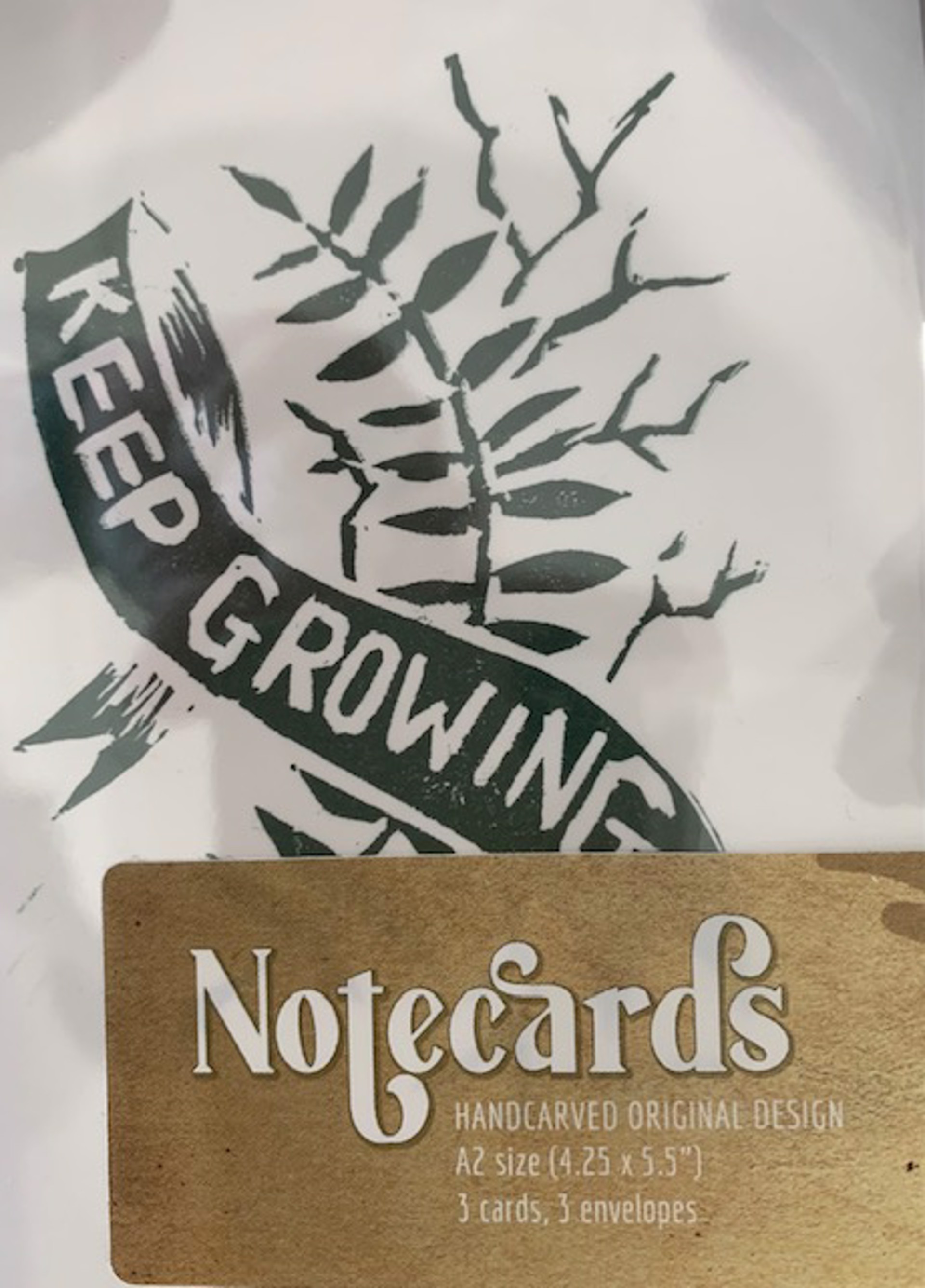 Keep Growing Notecard Set by Kit White