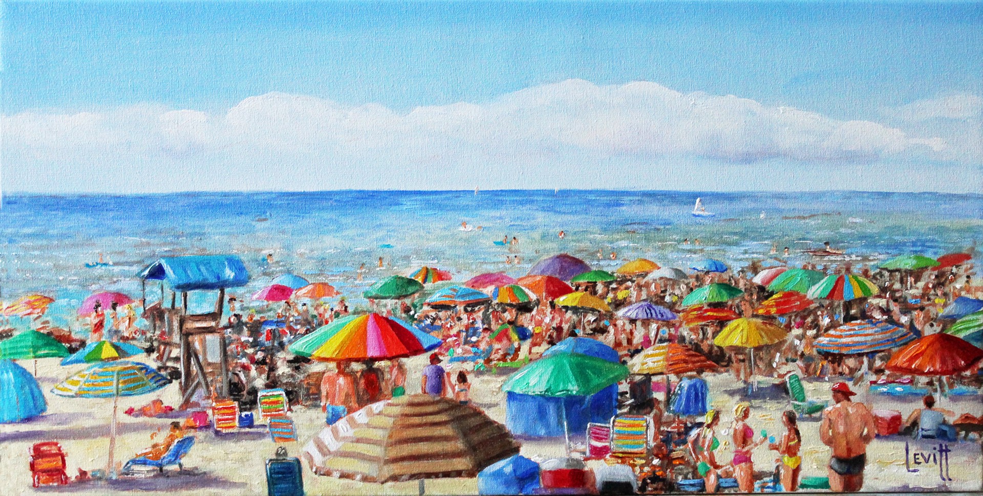 Beach Party by Barney Levitt