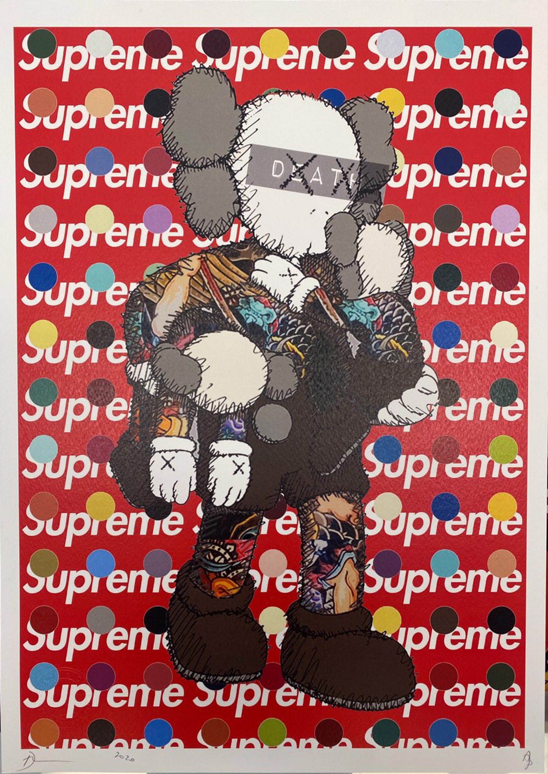 Supreme Kaws Family by Death NYC
