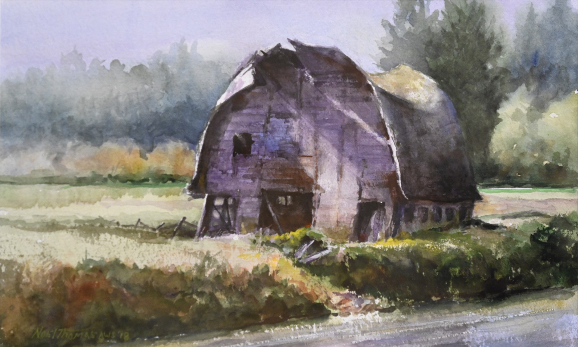 Old Barn by Noel Thomas