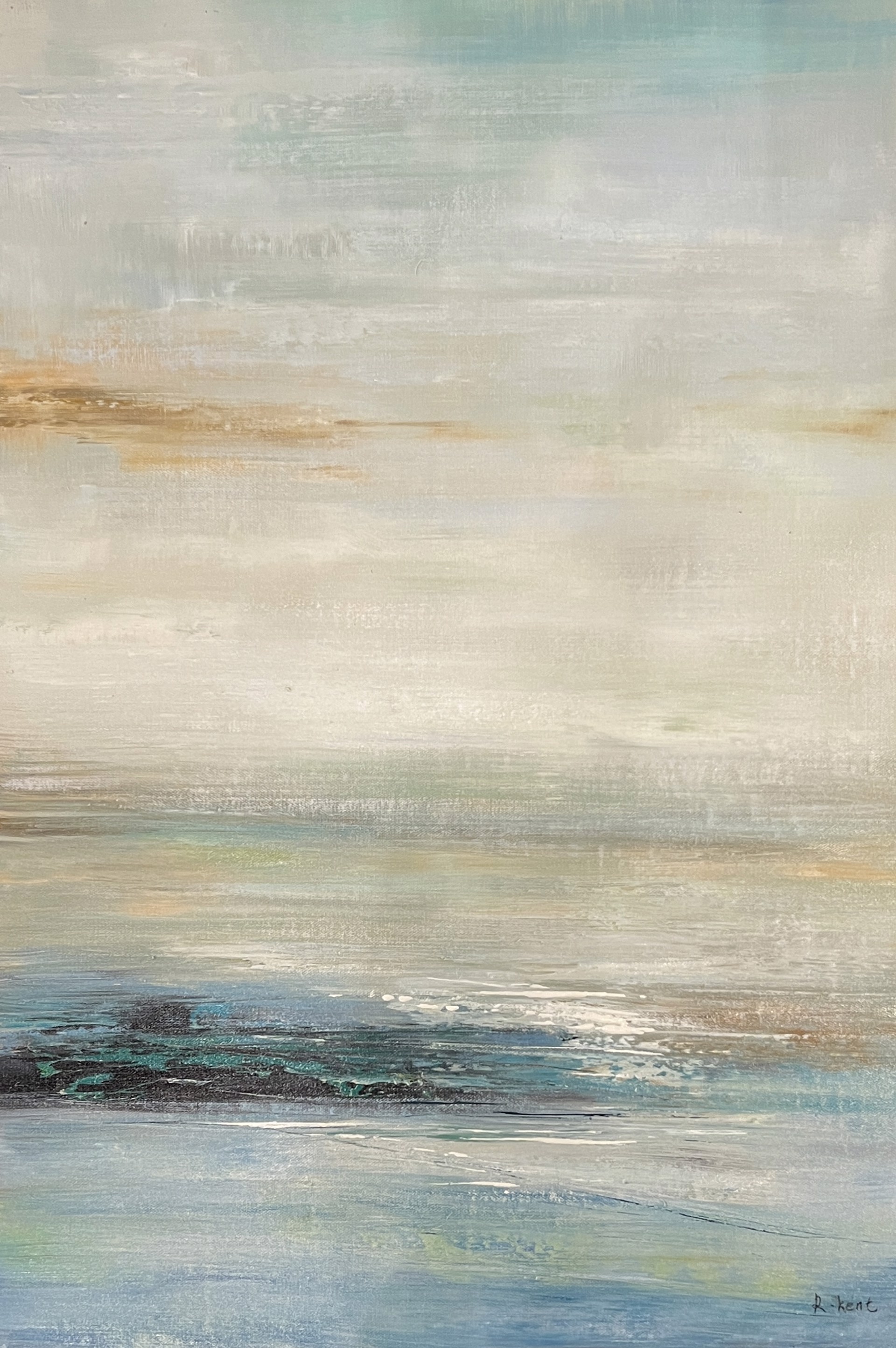 ABSTRACT HORIZON IV by R KENT