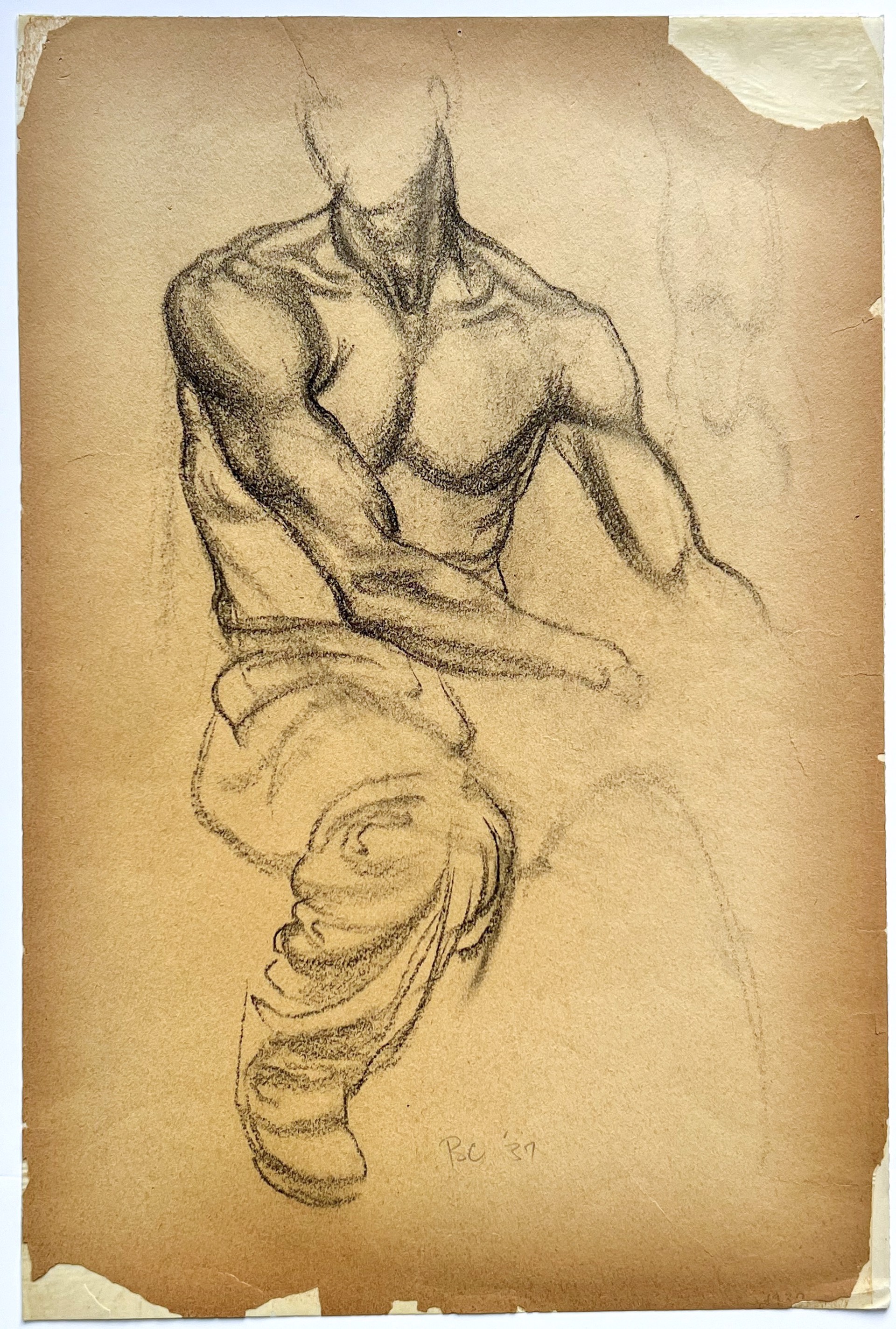 Seated Nude II by Burton Callicott