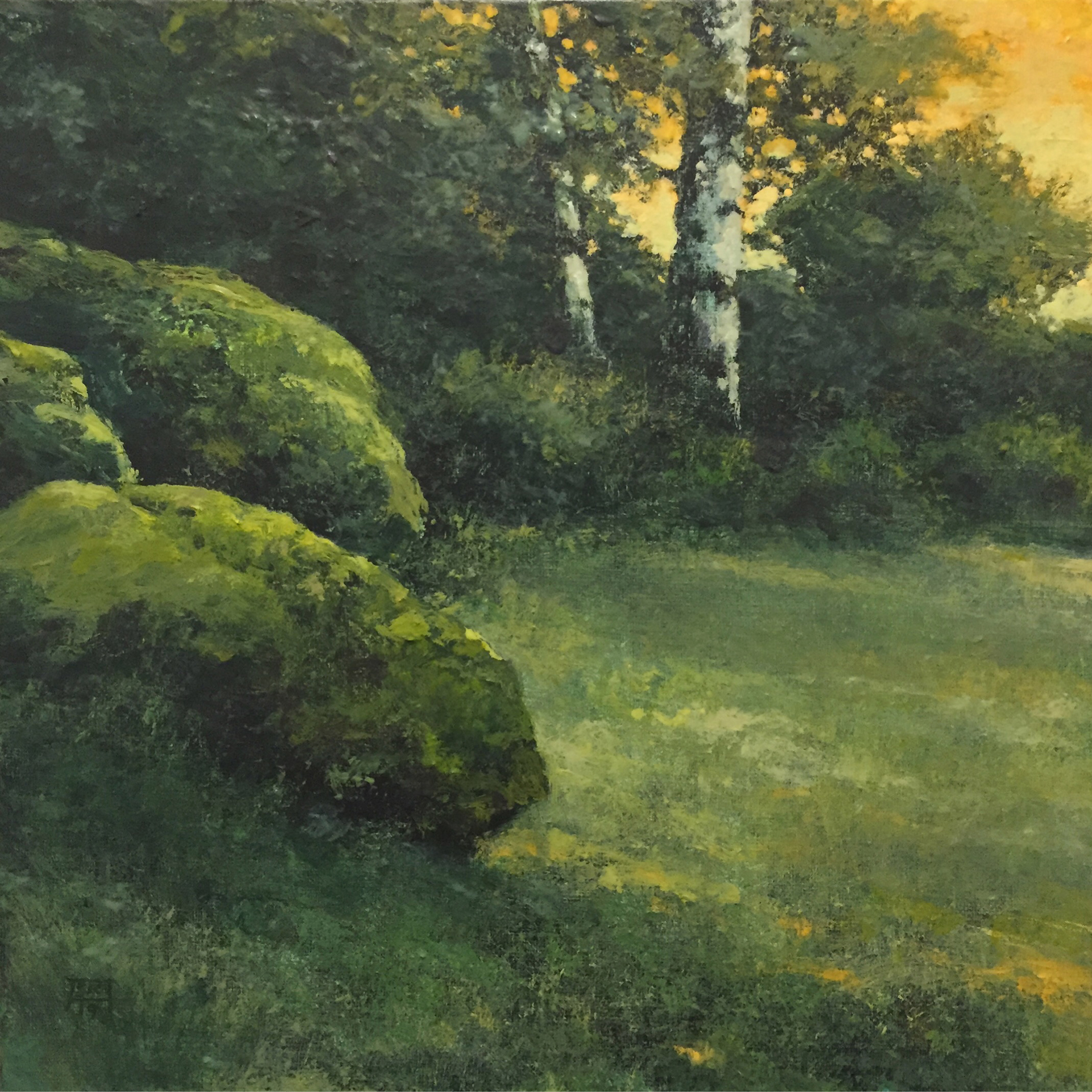 Field and Stone Study by Shawn Krueger