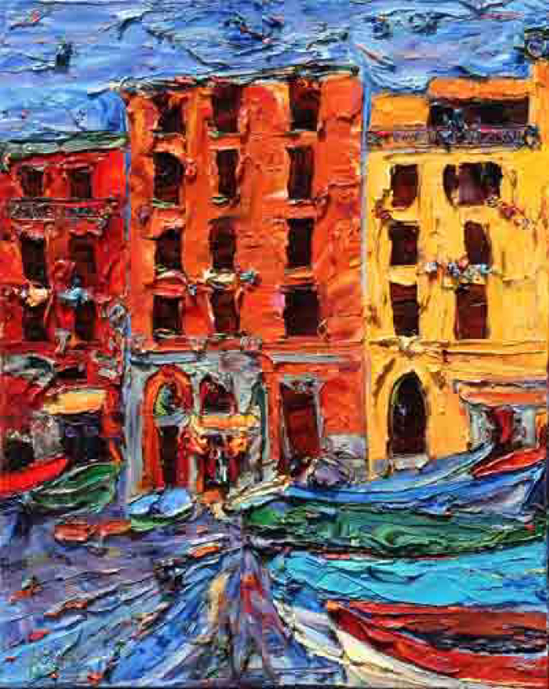 Piazza Vernazza by JD Miller