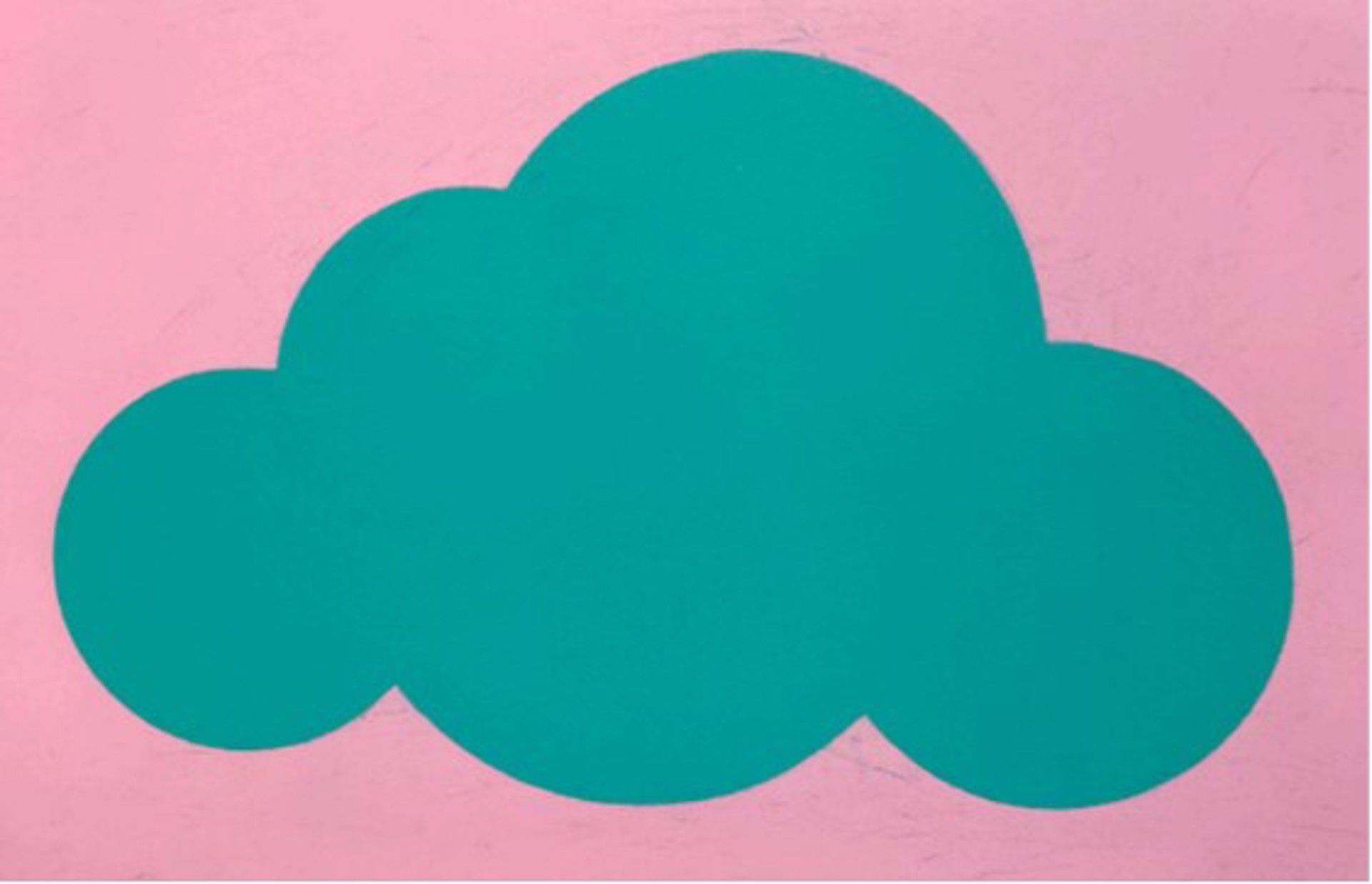 Flat Cloud Pink - Framed by Jeffie Brewer