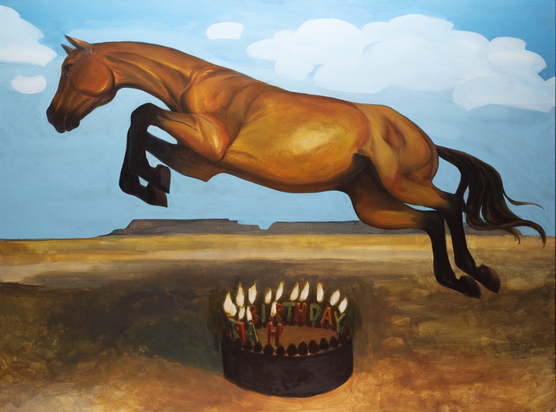 Birthday Horse by Kym Day