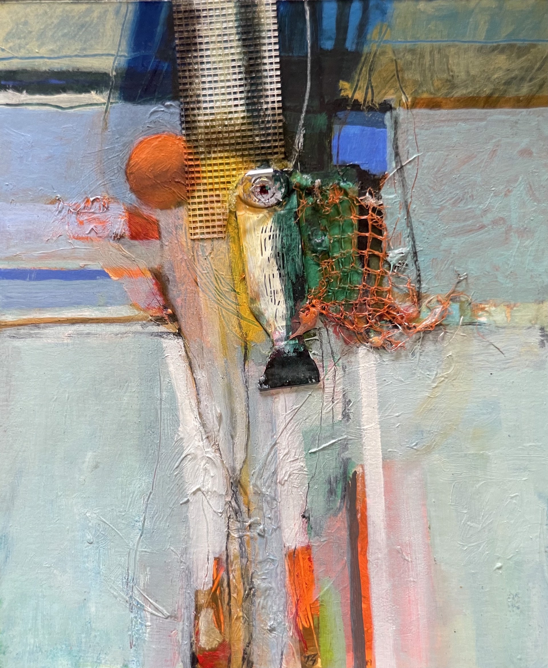 Tube Fish Collage by Tom Glover