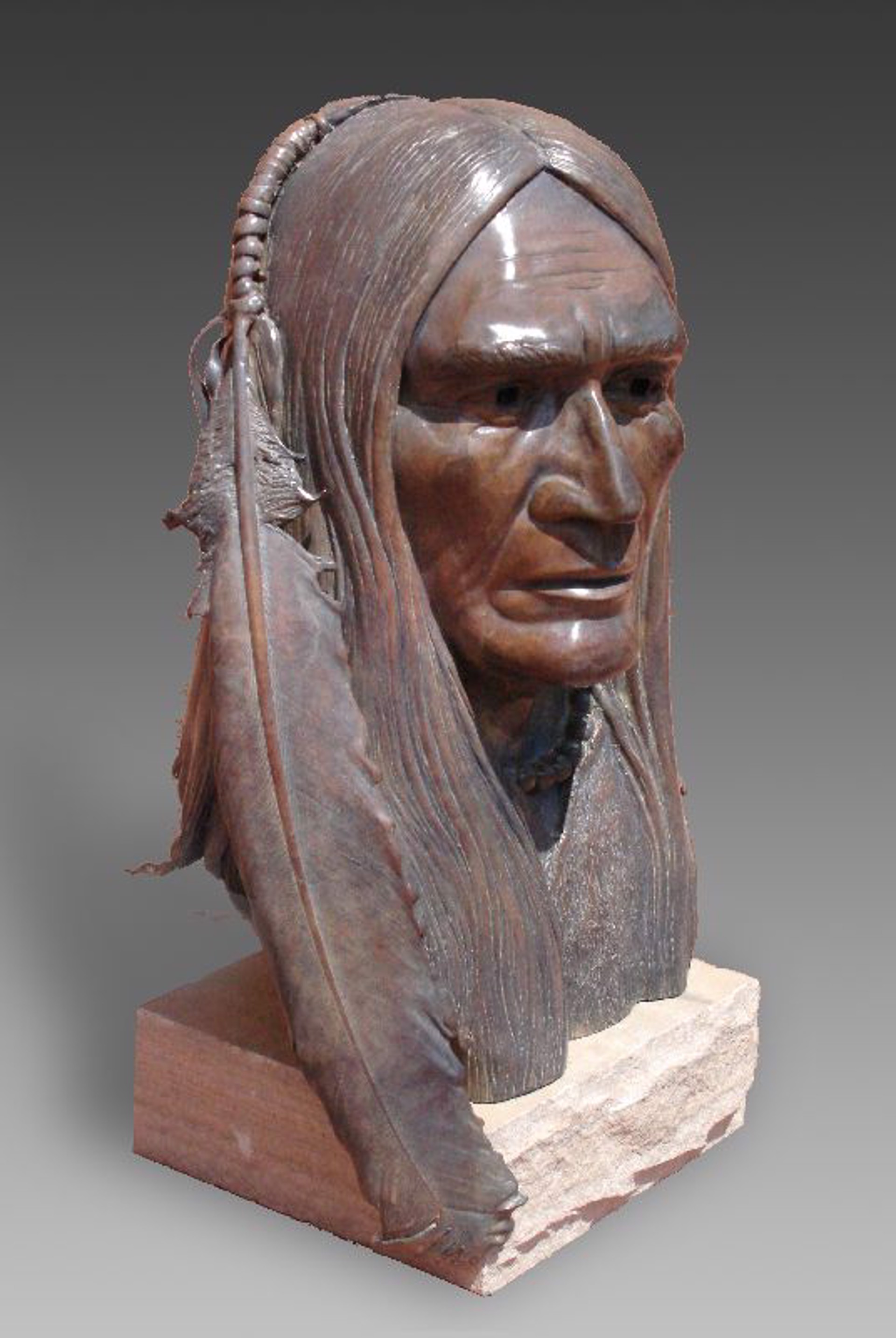 Eagle Feather by Robert A. Larum (sculptor)