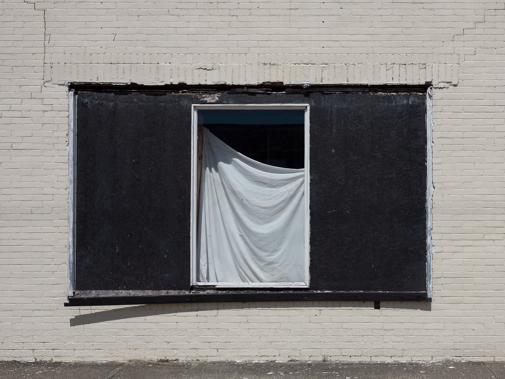 Window with Sheet by Jerry Siegel