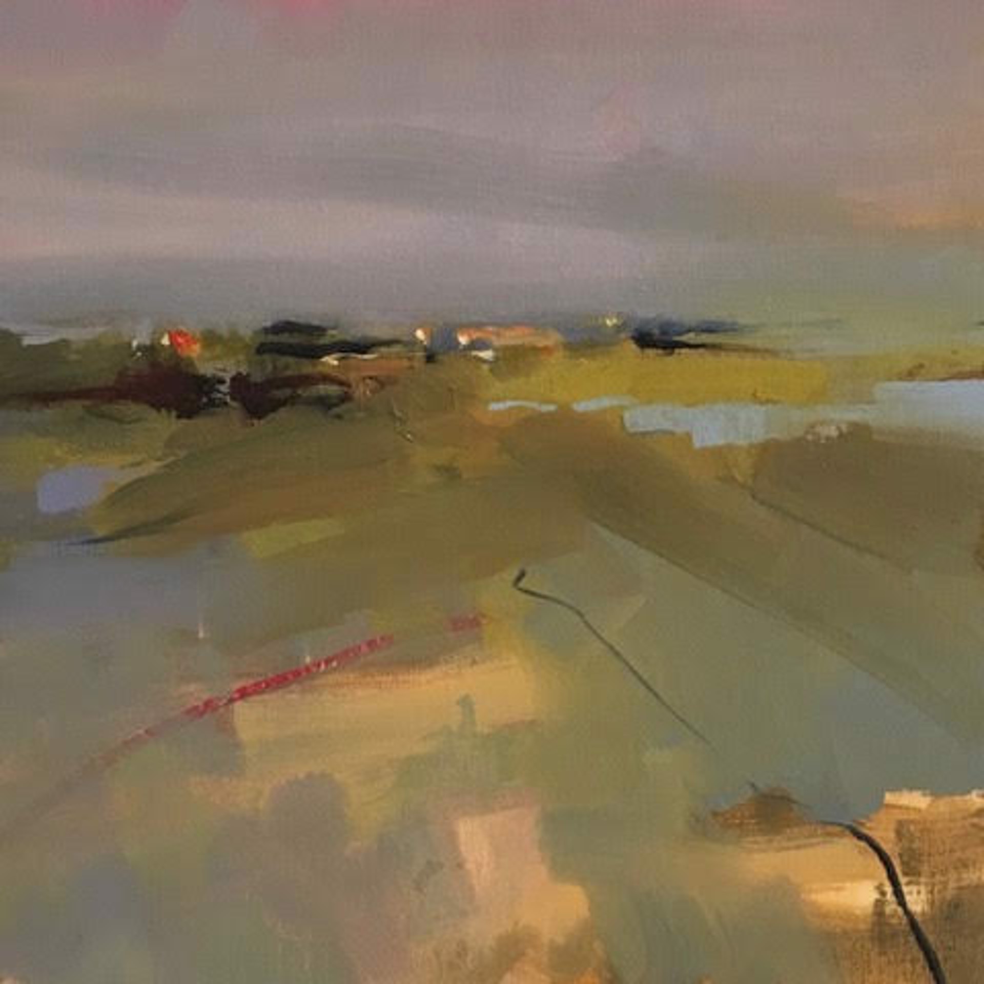 Salt Marsh, November by Julia Jensen
