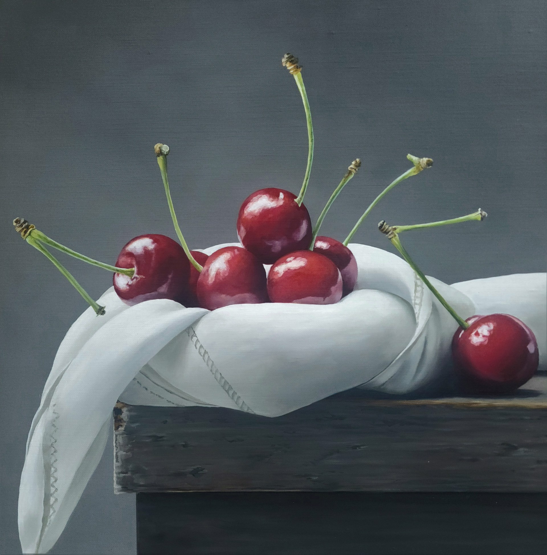 Cherries in Cloth by Loren DiBenedetto, OPA