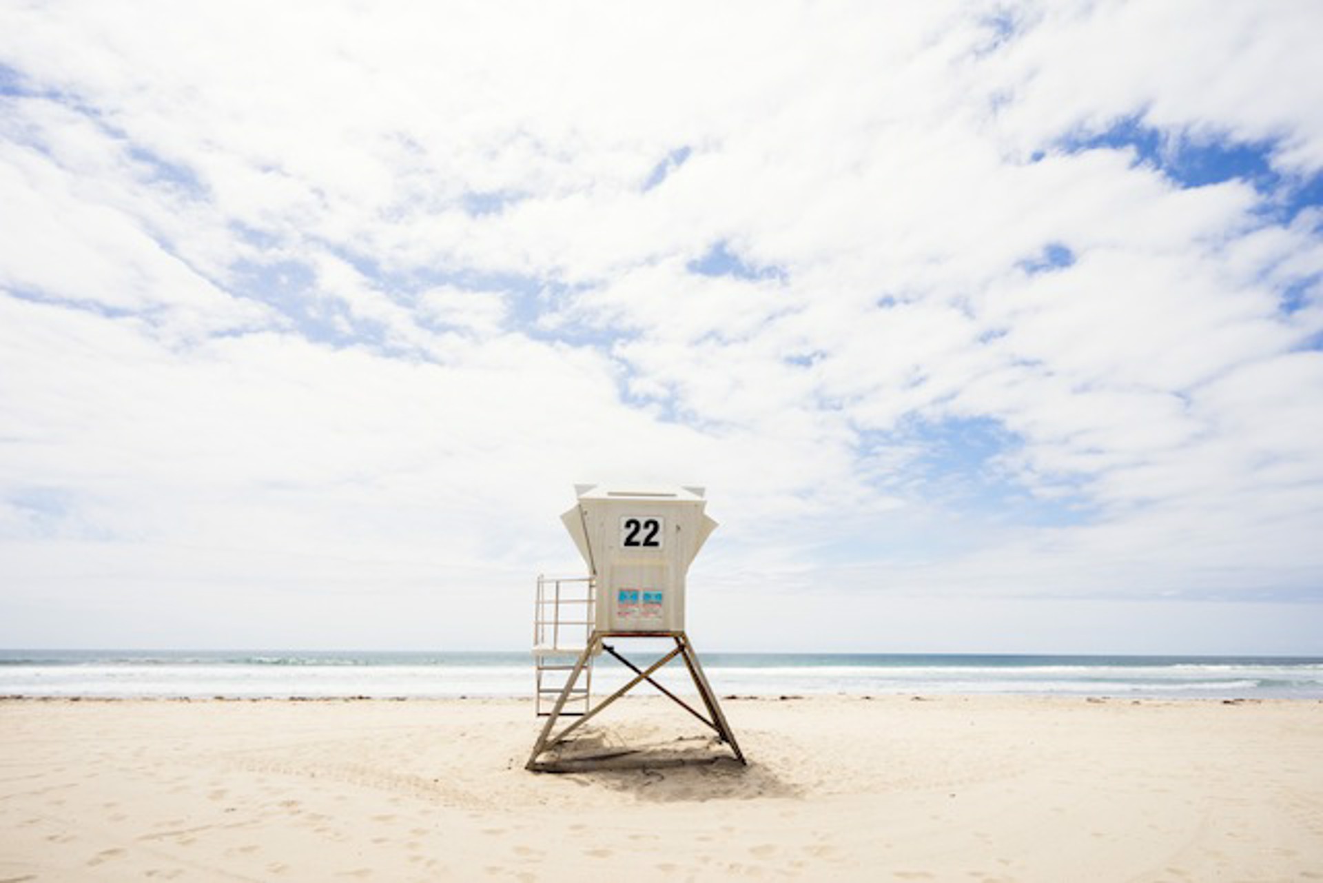 22 Lifeguard Stand by Peter Mendelson