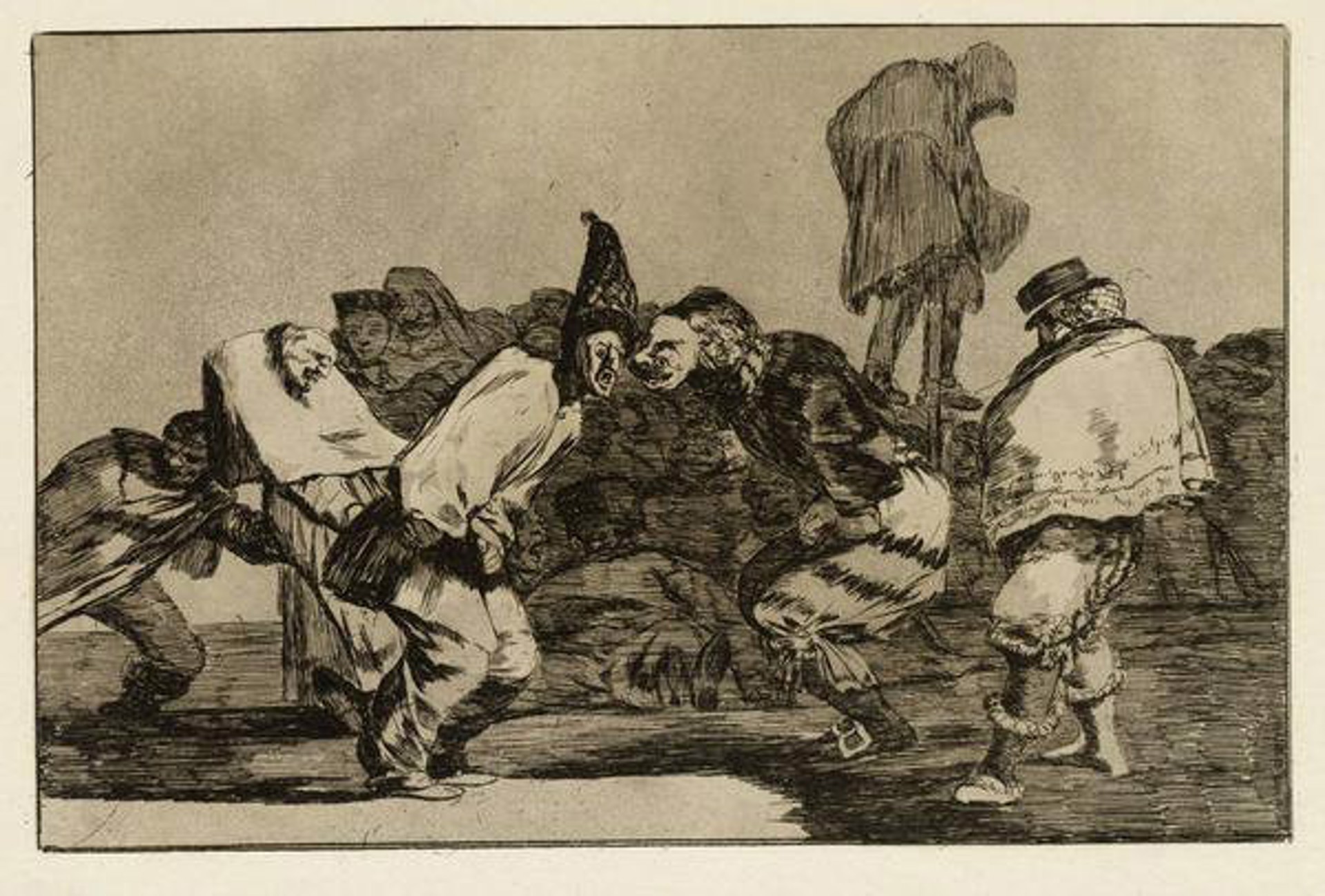 Alegris Antruejo Que Mañana Seras Ceniza (Rejoice, Carnival, for Tomorrow Thou Wilt be Ashes) by Francisco Goya