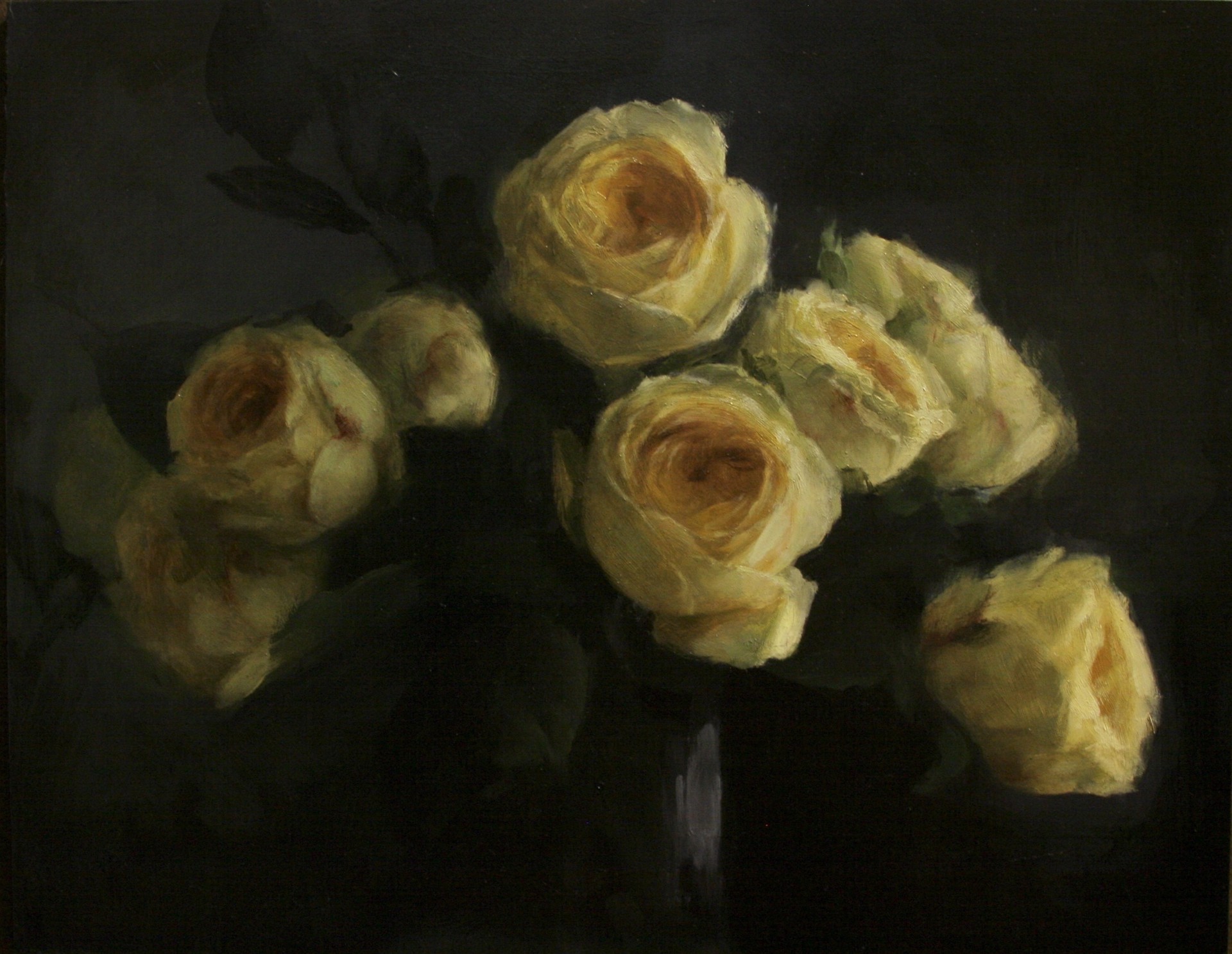 Sunshine Roses by Larisa Brechun