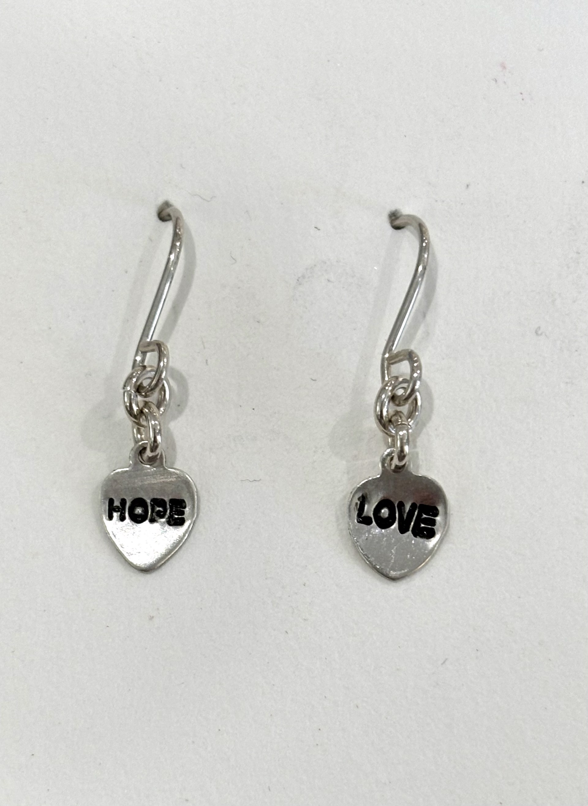 Hope and Love Earrings by Emelie Hebert