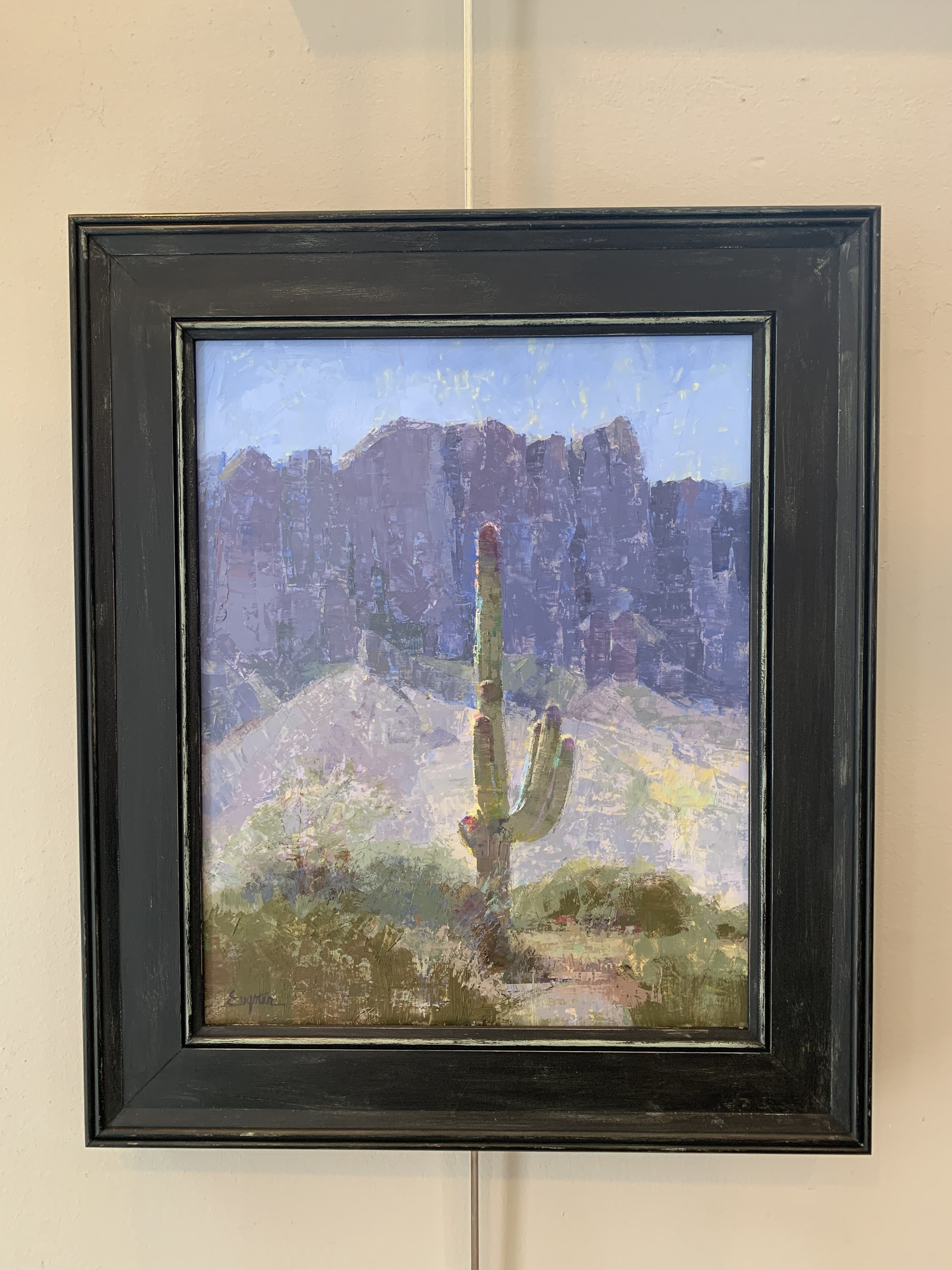 Saguaro and Sage by Diane Eugster