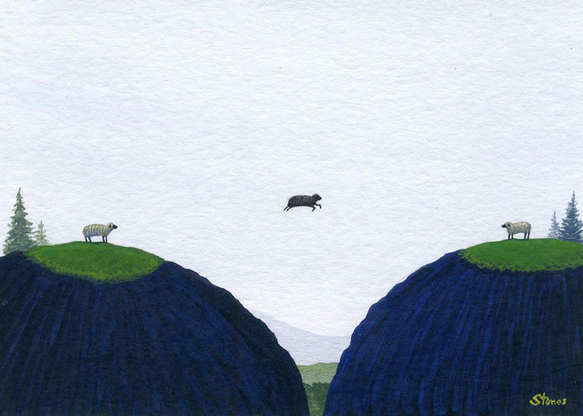 Black Sheep Leap by Greg Stones