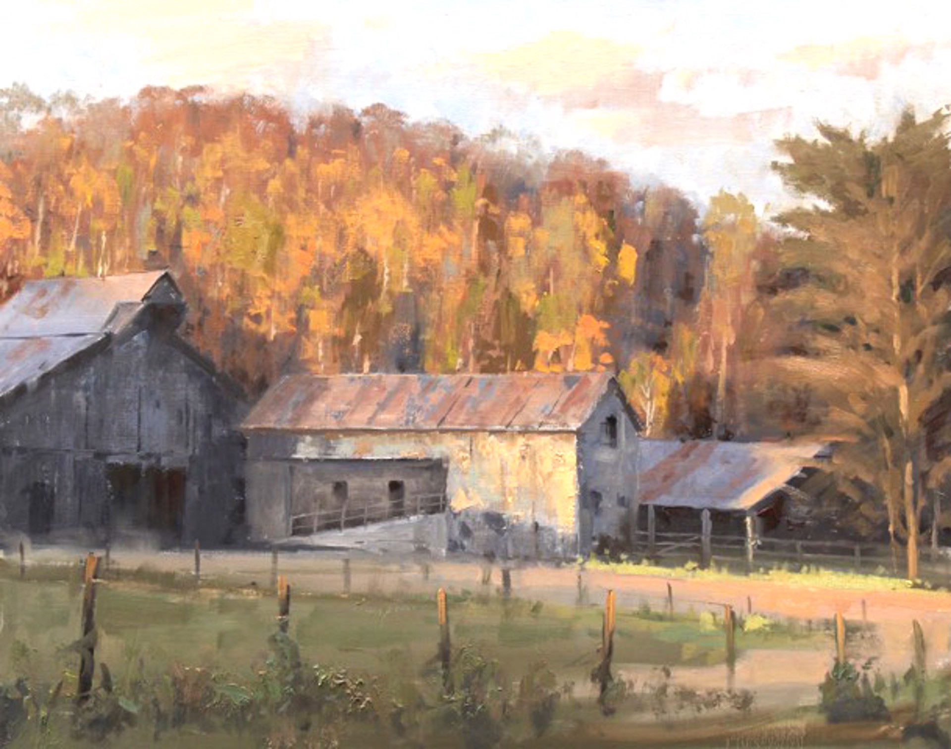 Autumn in the South by Roger Dale Brown