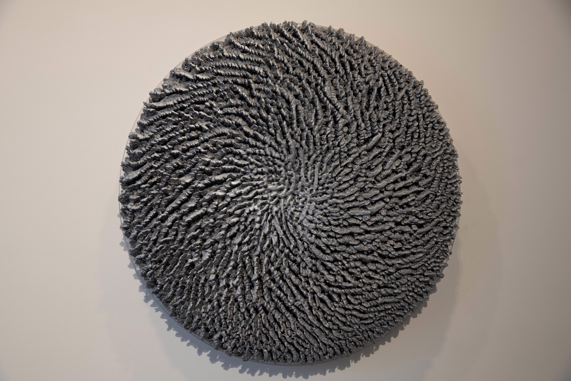 Djadjat Saba,(Meaning: Soul)  2021 (Silver 29") by Lerone Wilson