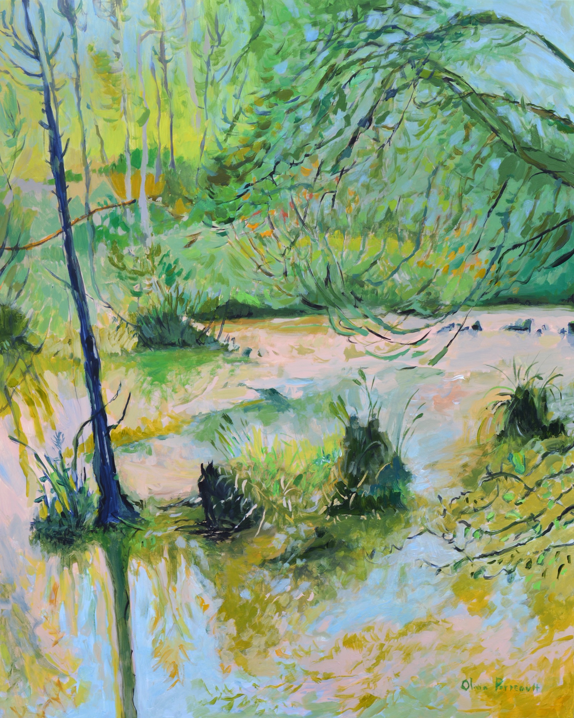 Pastel Wetlands by Olivia Perreault