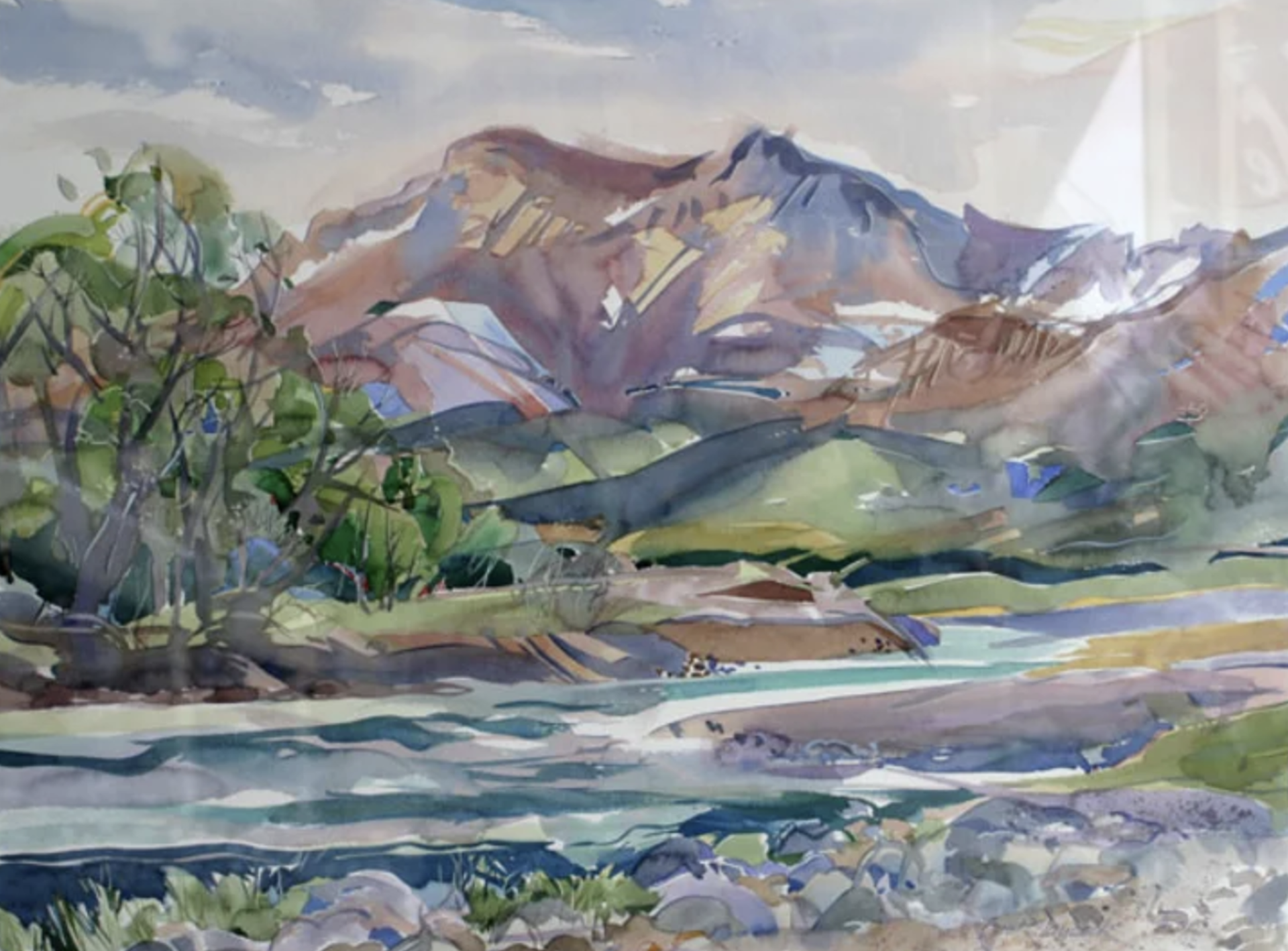 Beyond Blakiston Creek by Brent Laycock