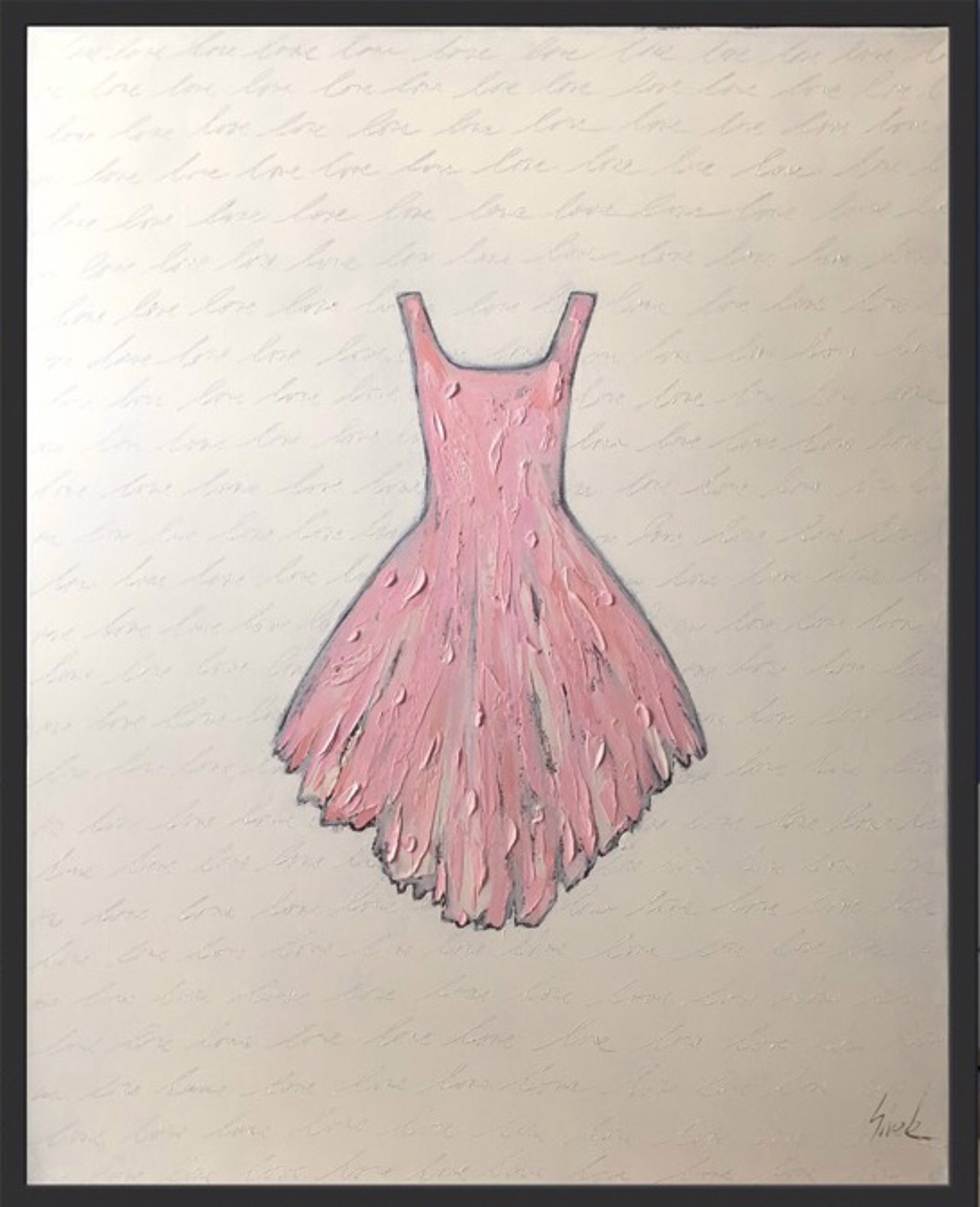 Little Pink Dress by Marketa Sivek