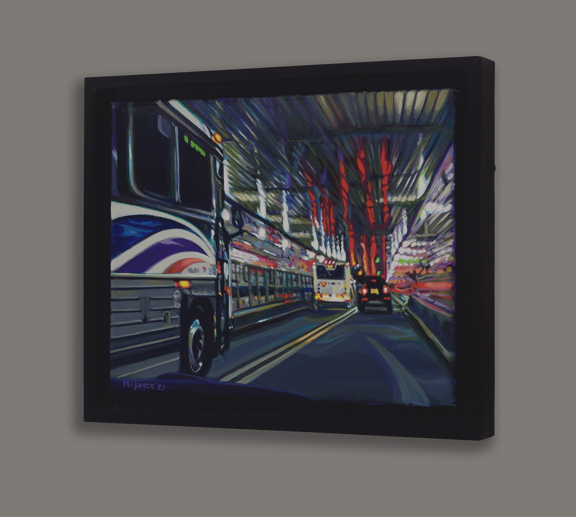 Lincoln Tunnel (Bus) by Maria Mijares
