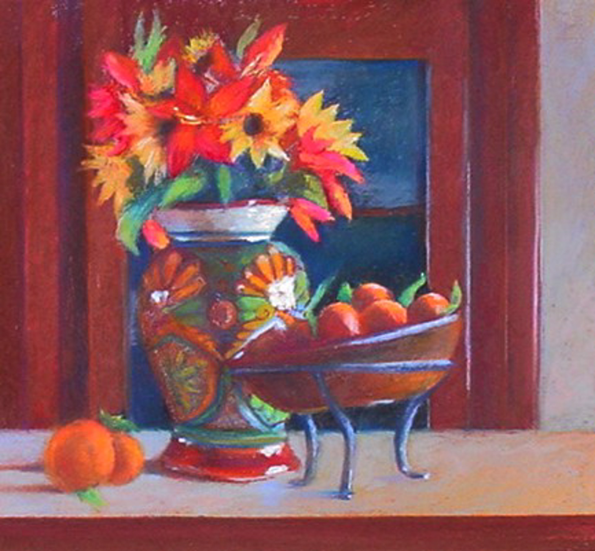 Still Life with Oranges by Jacqueline Andes