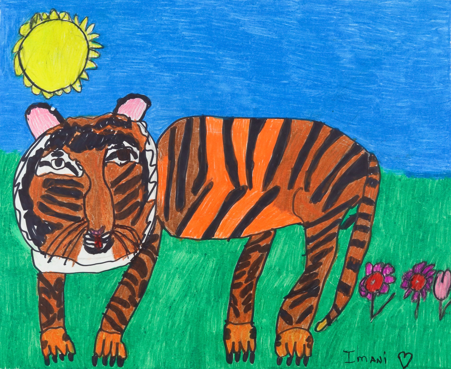 Tiger Under the Sun by Imani Turner