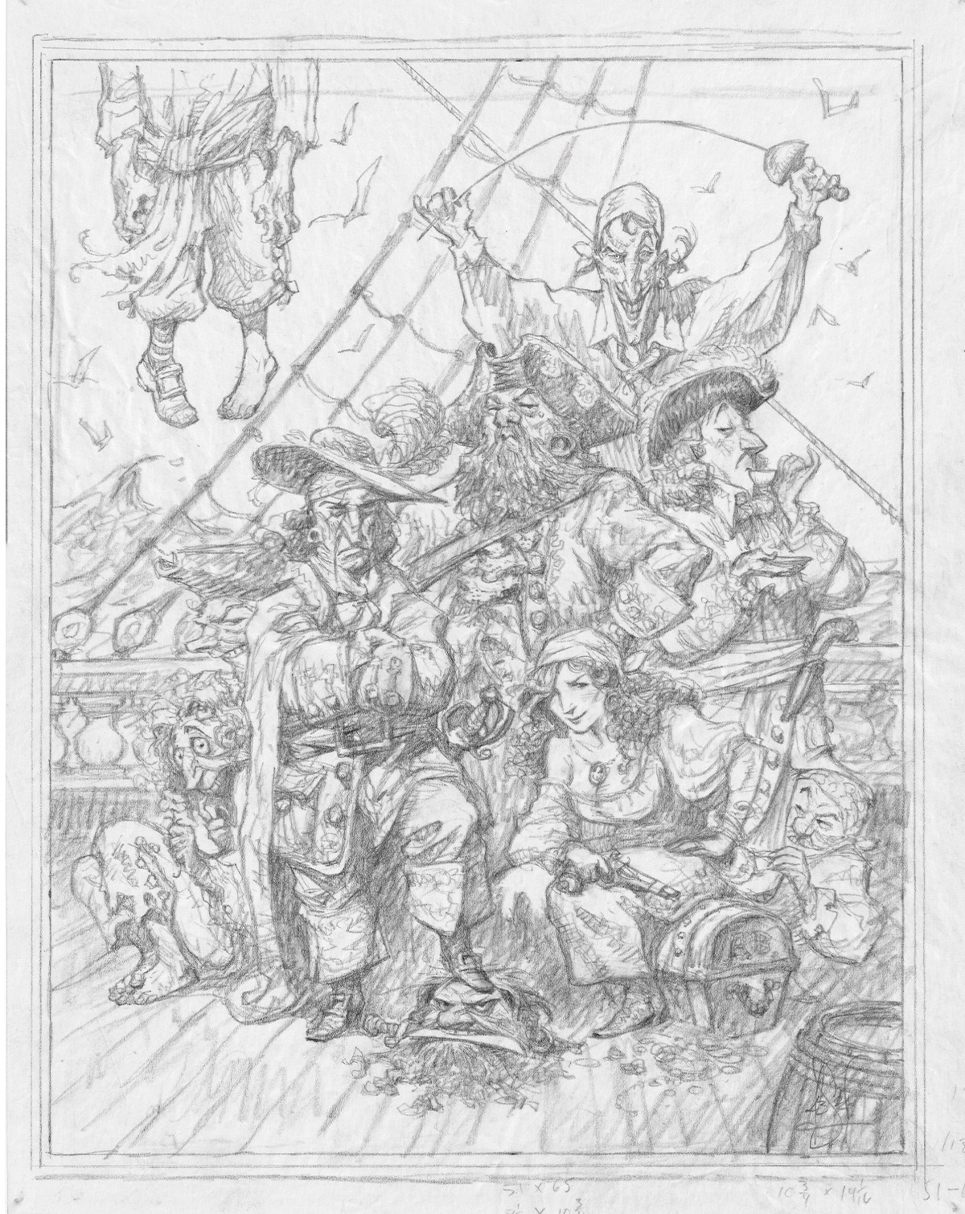 Pirates by Peter de Sève