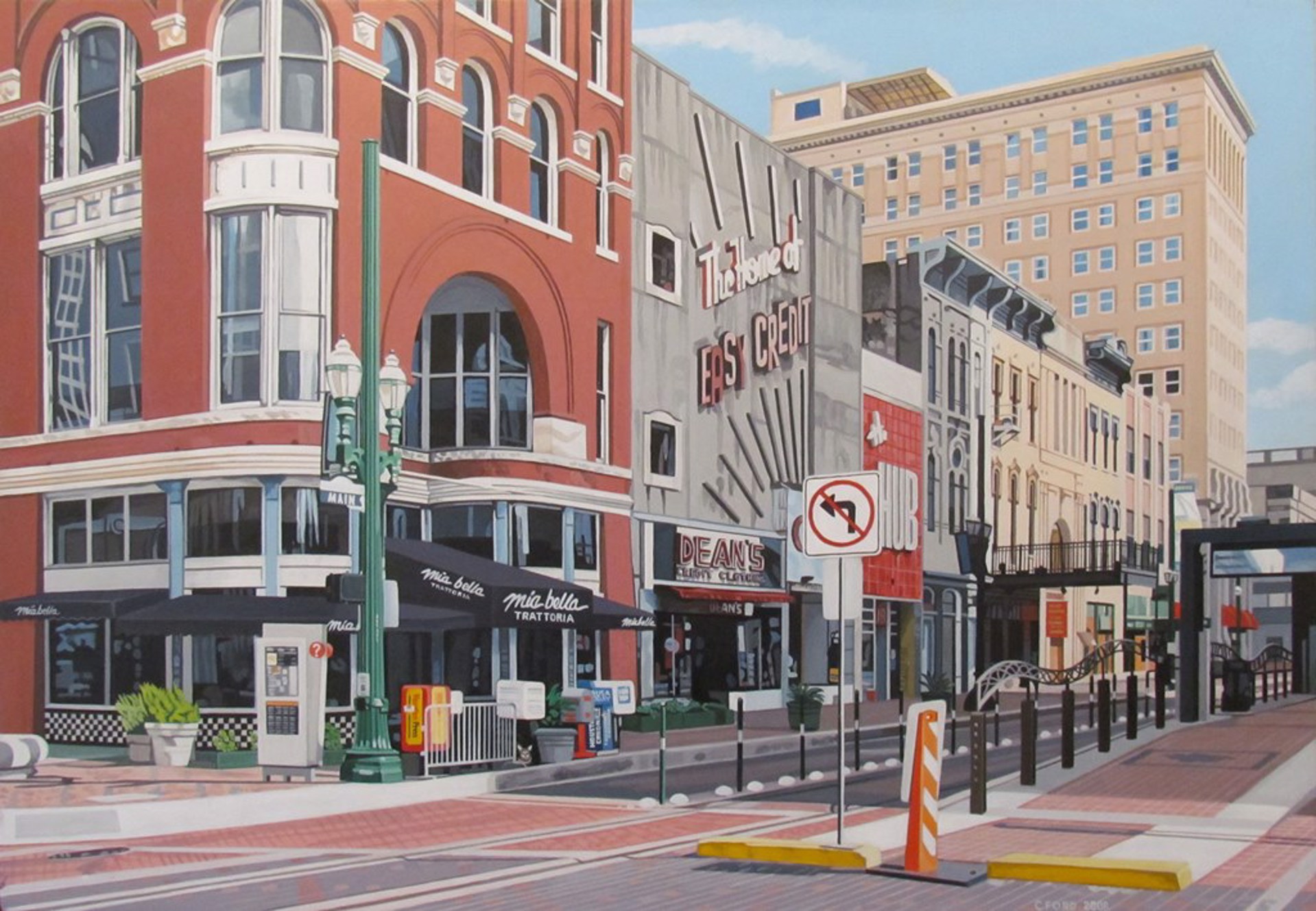 Main Street Houston by Charles Ford