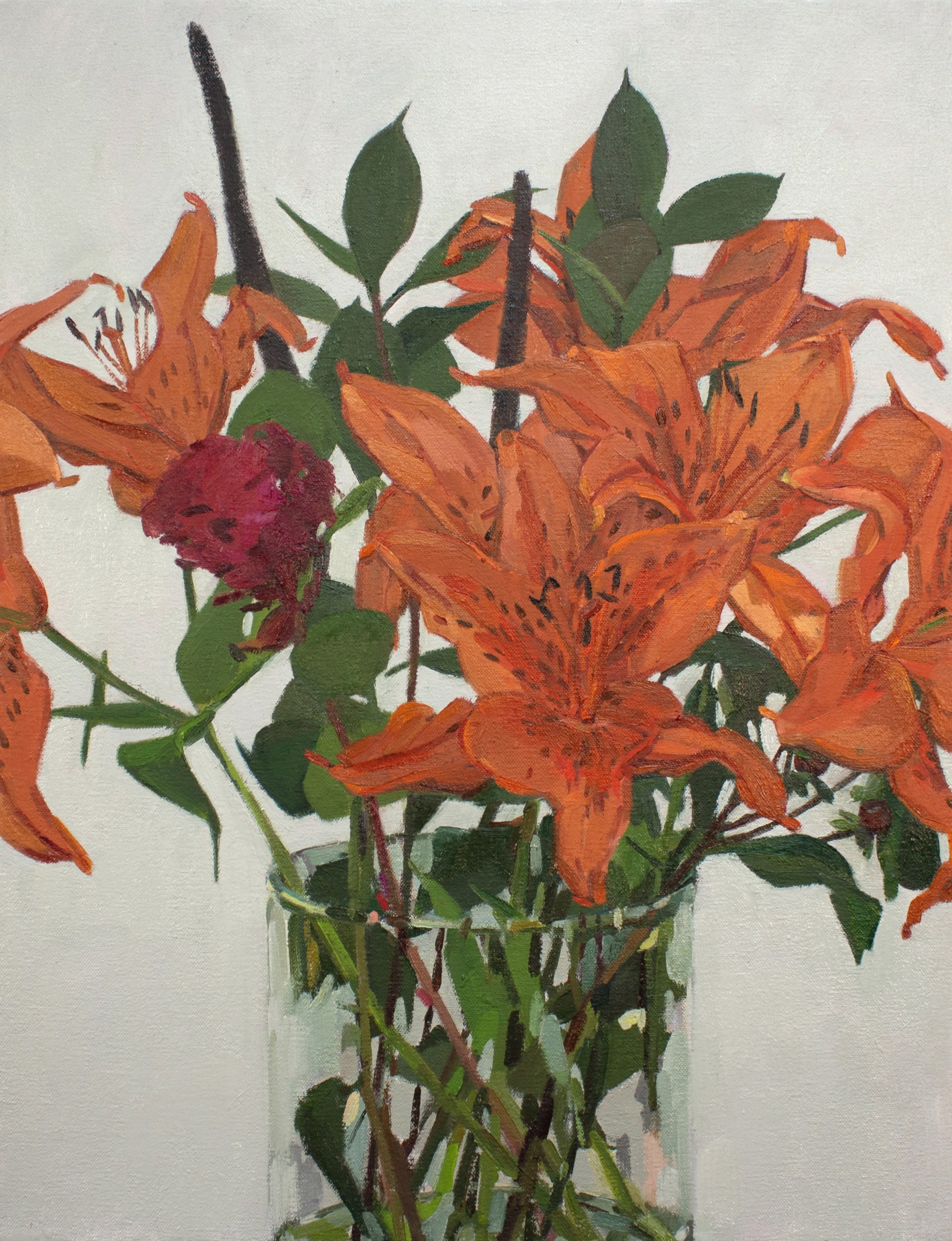 14 Years (Orange Lilies) by Christina Renfer Vogel