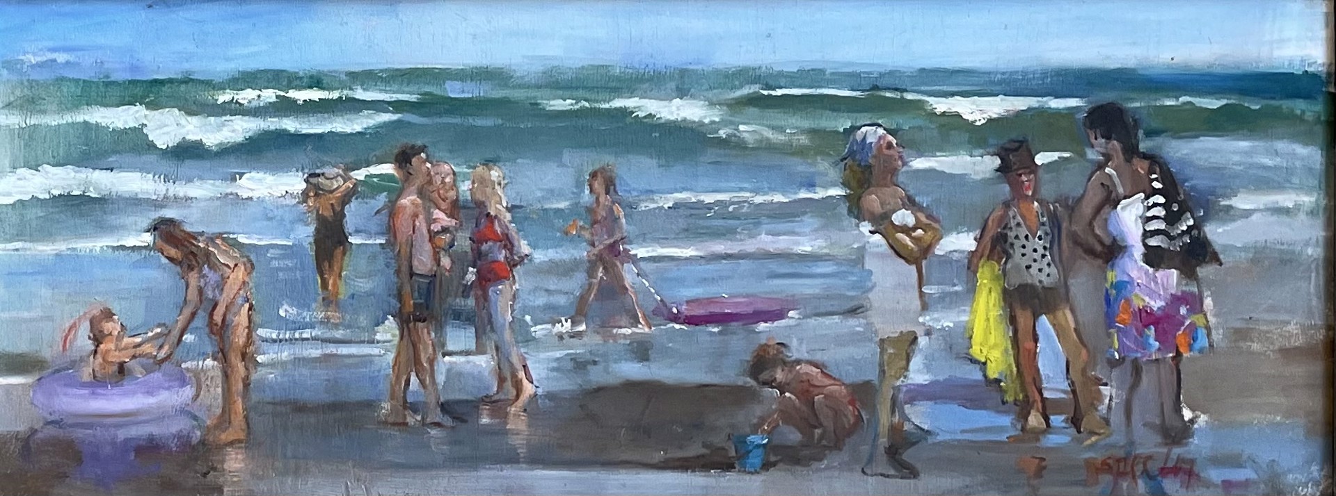 At the Beach by Dori Spector