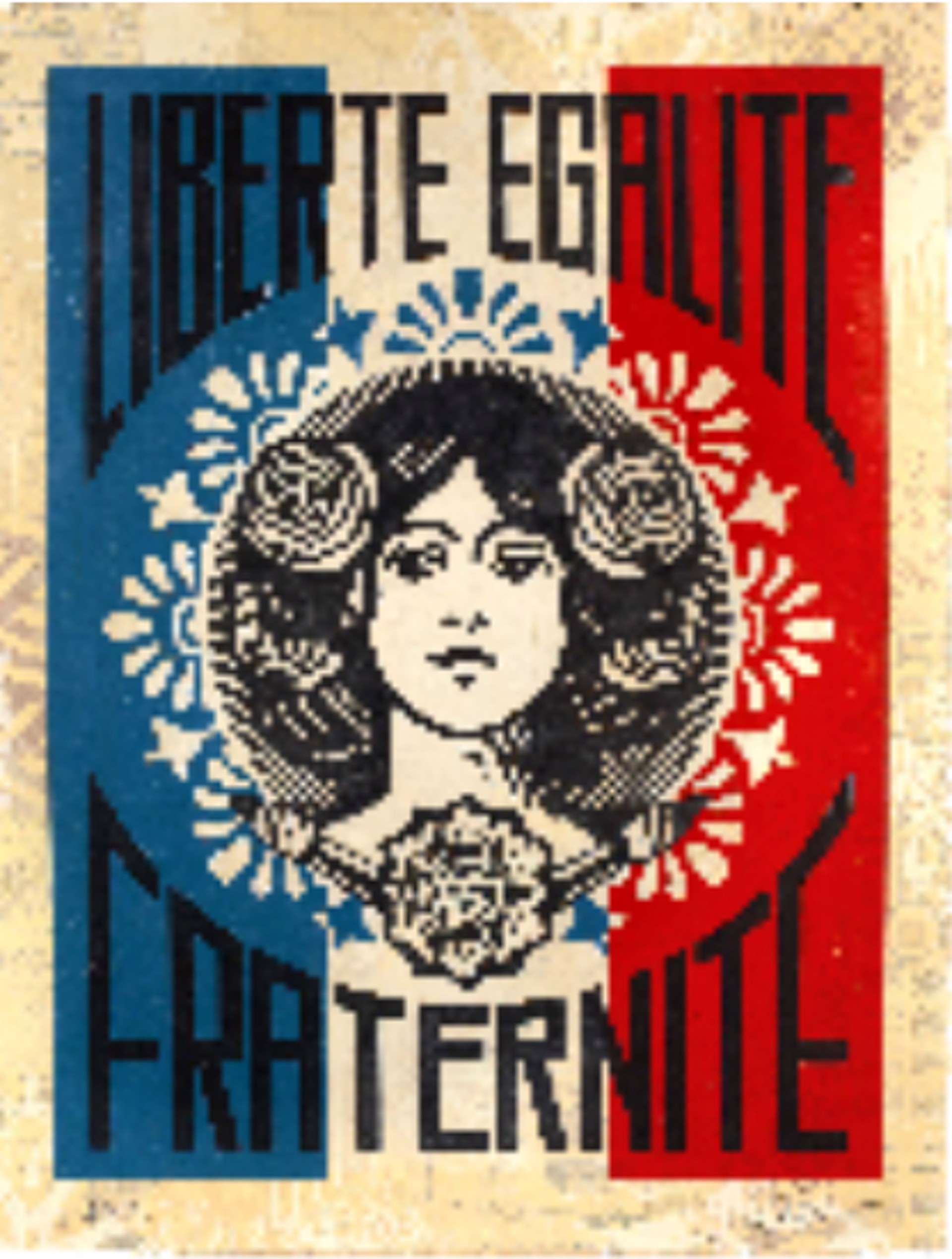 Liberté, Égalité, Fraternité by Shepard Fairey / Limited editions