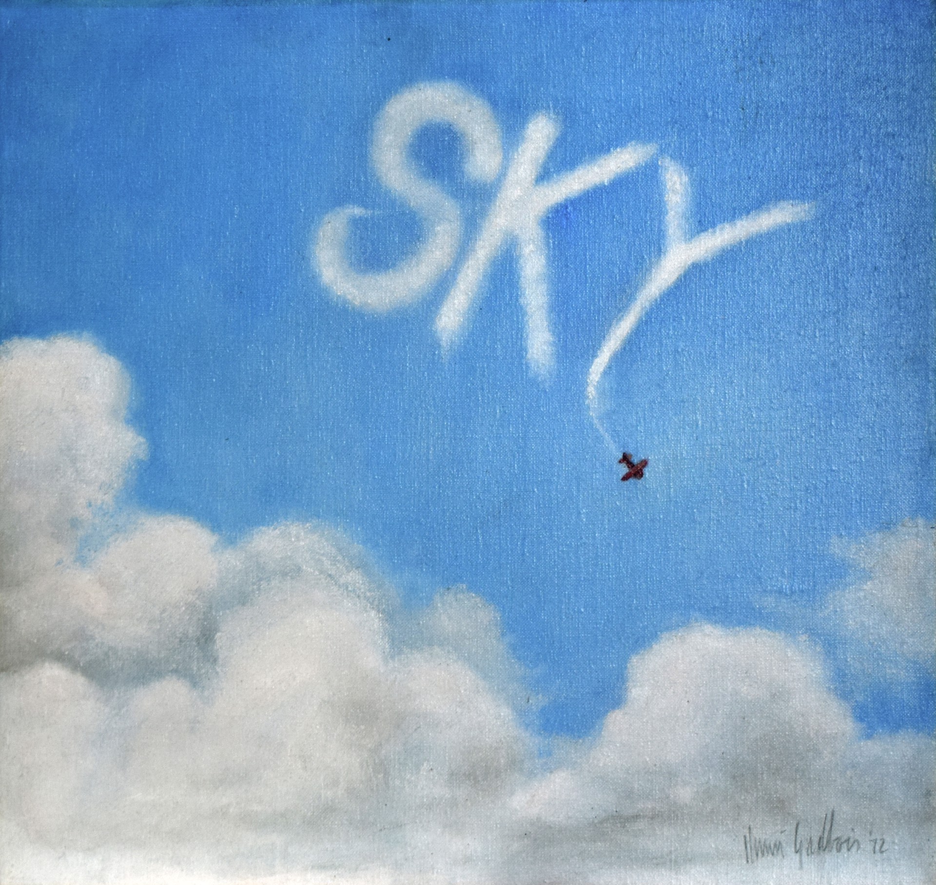 Sky-Writing Sky by Henri Gadbois