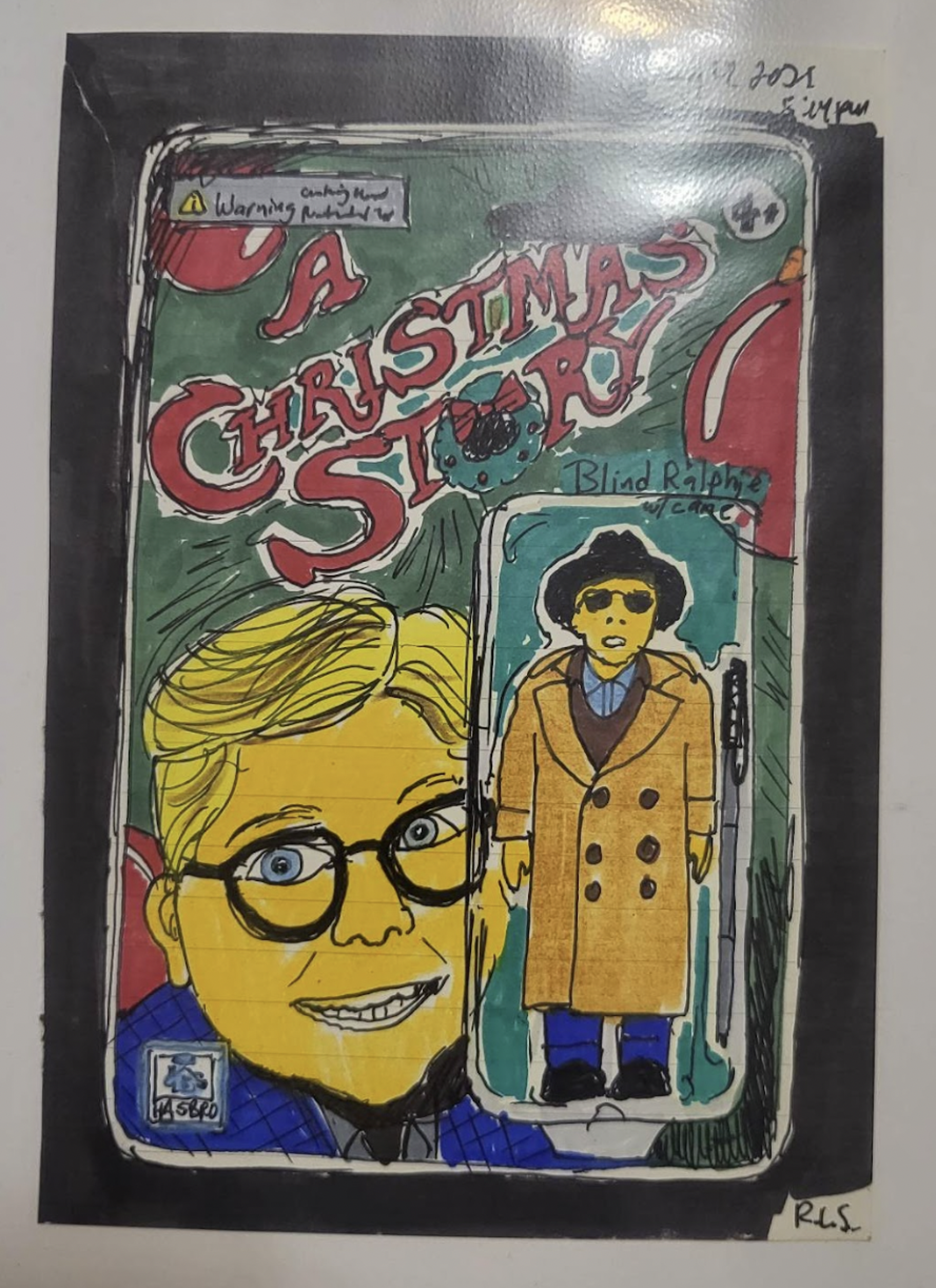Blind Ralph Action Figure from 'A Christmas Story' by Rene Santiago
