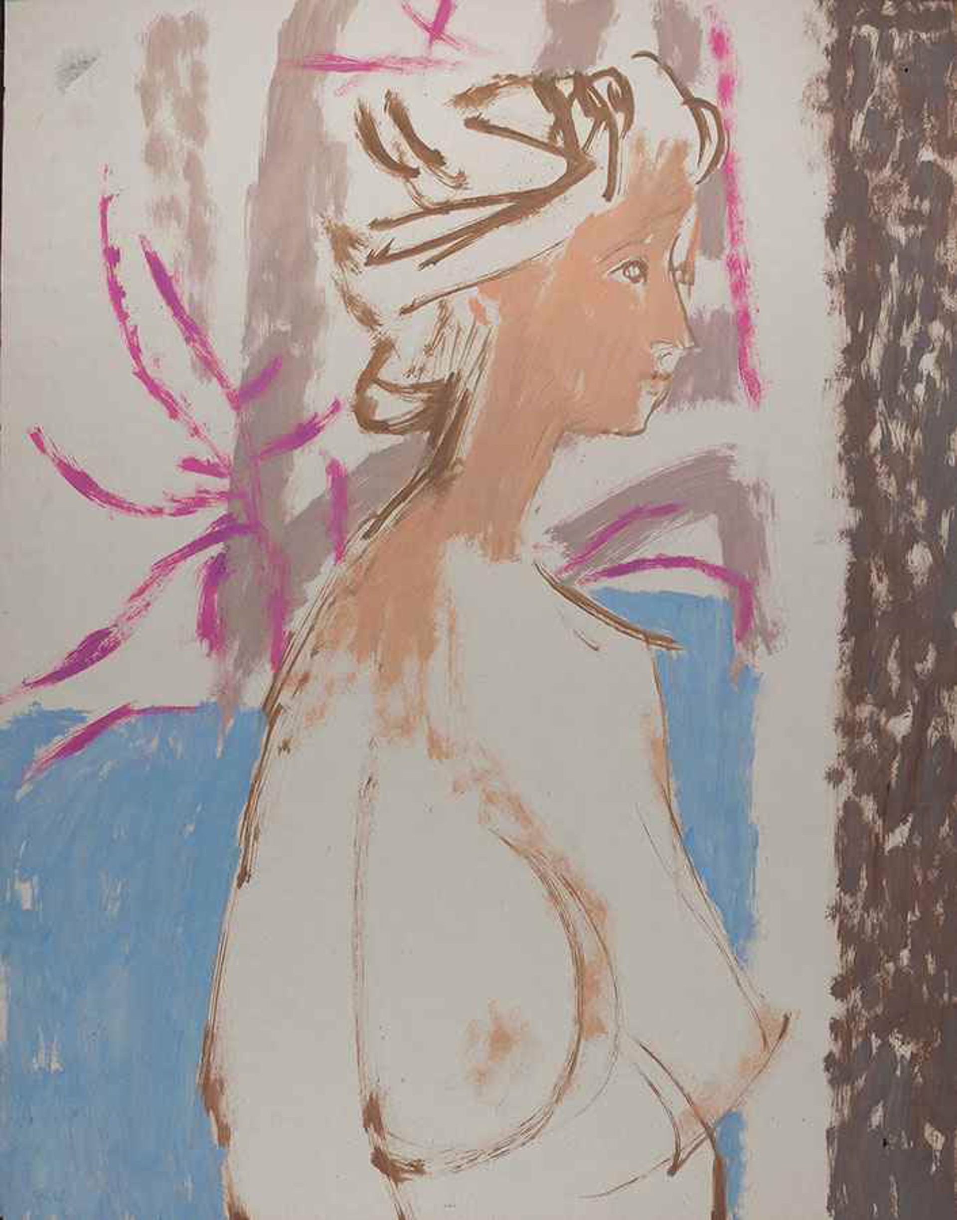 Untitled Figure (1950's) by Andrew Bucci