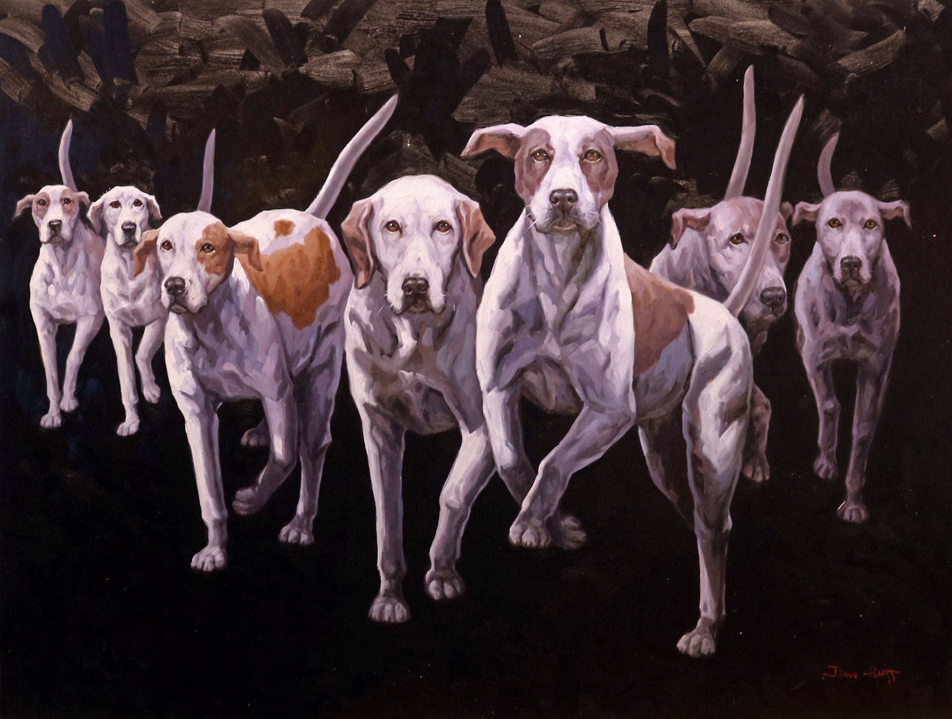 Jim Huff- Dogs by Miscellaneous
