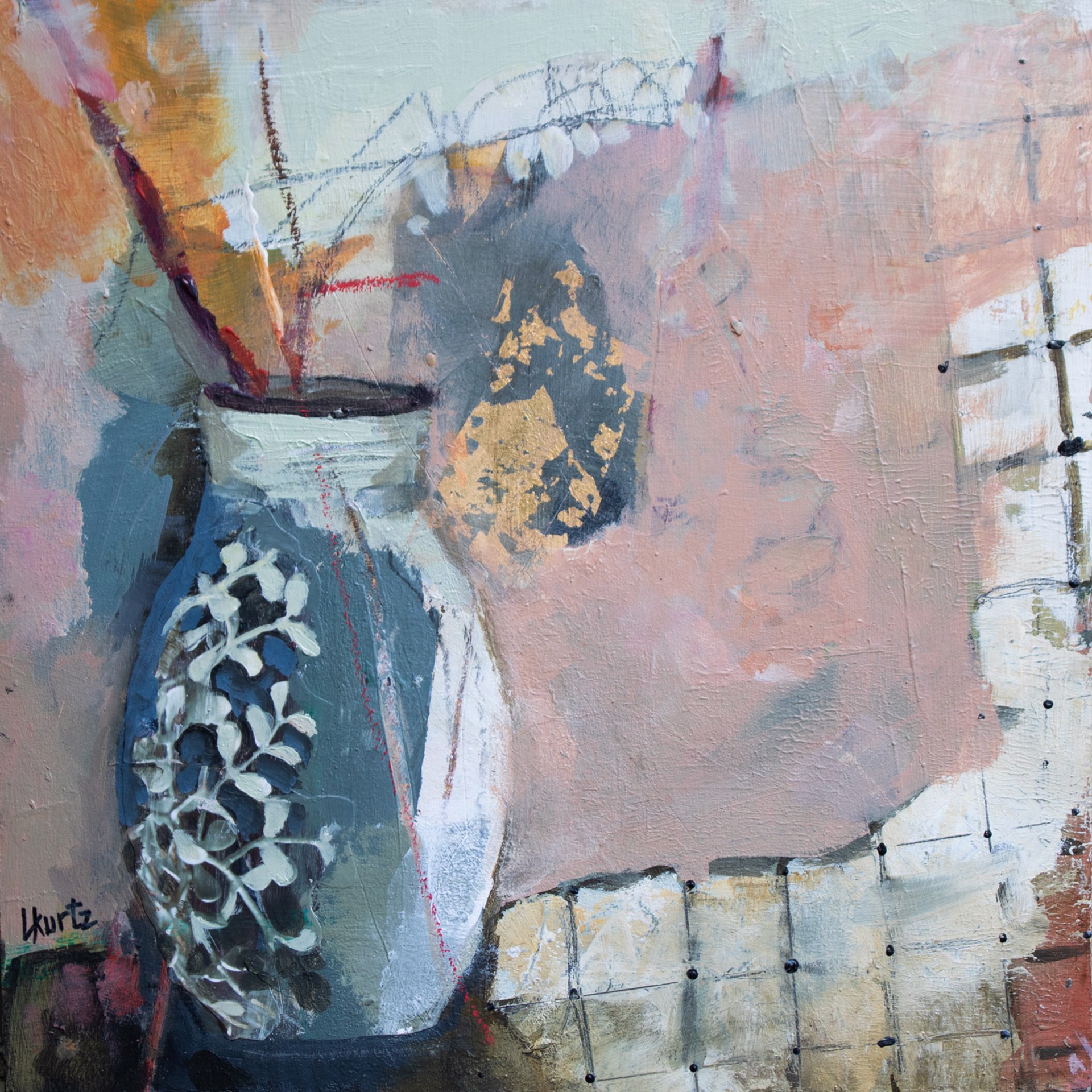 Afternoon on the Terrace by Lorra Kurtz