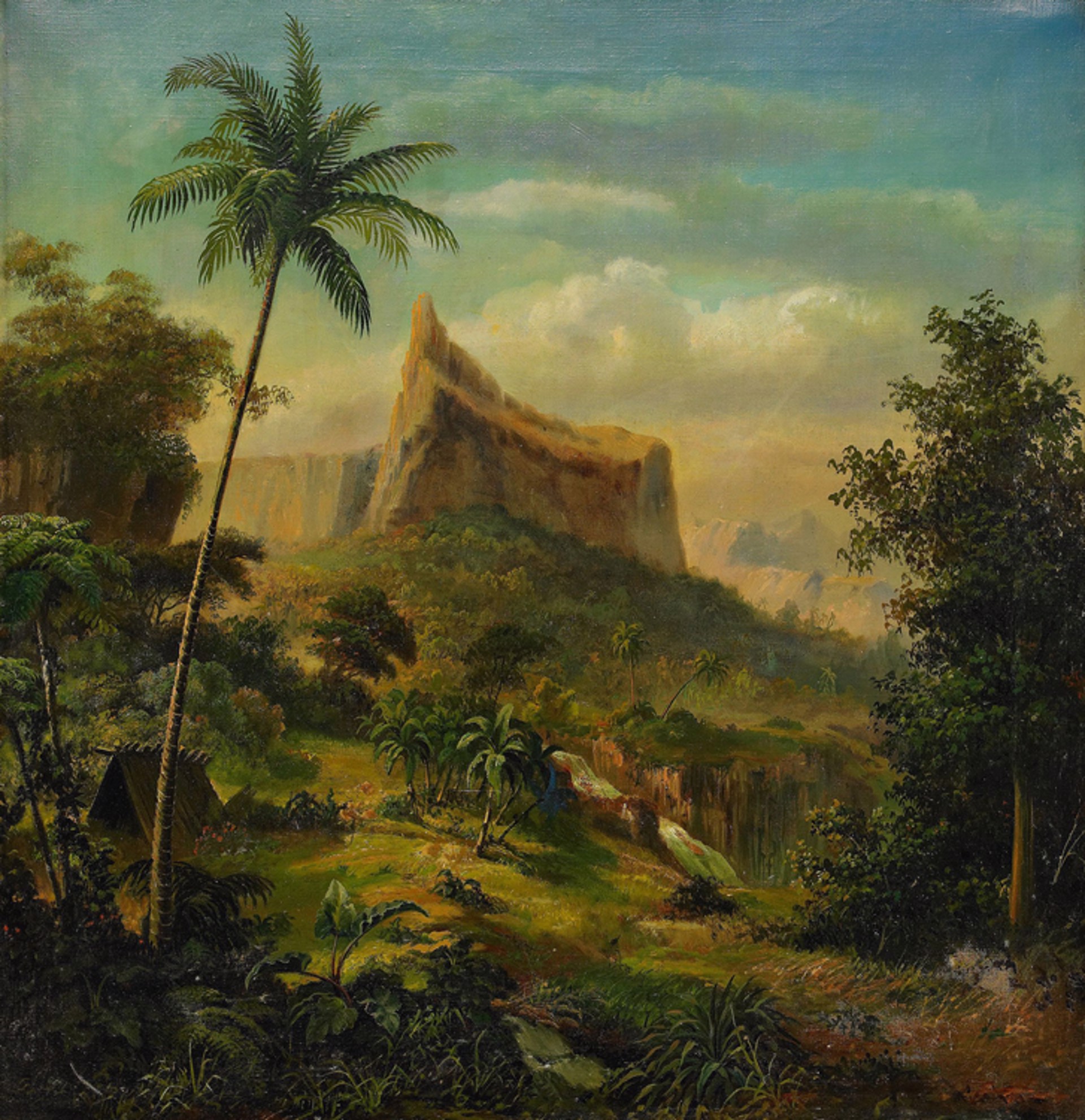 Untitled (Expansive Landscape, Tahiti) by Axel Leopold Wiberg