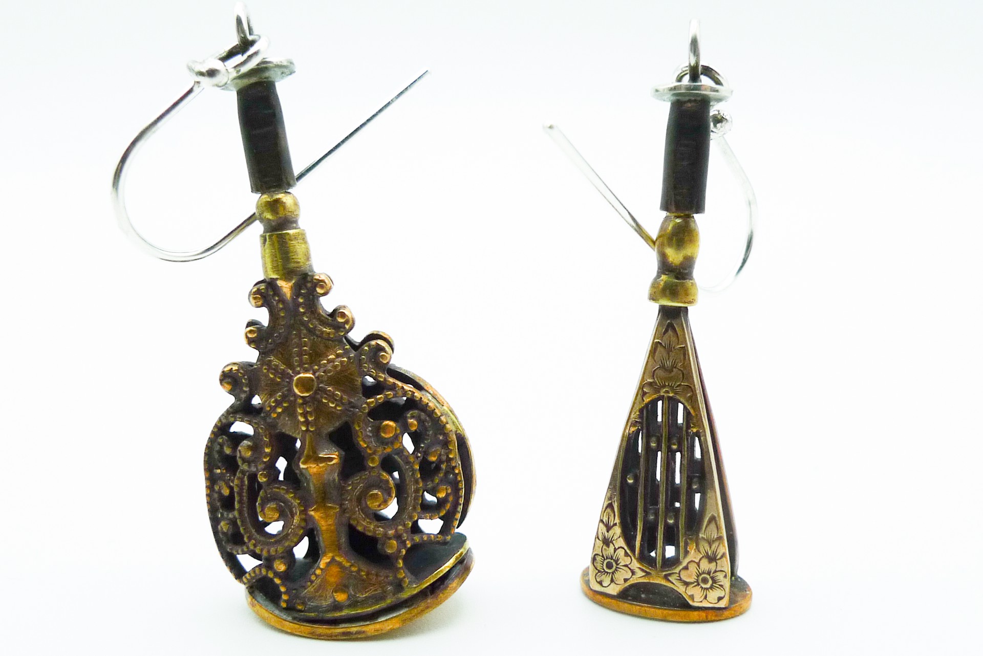 E & B Antique Hat Pin Adornments by Ali Kauss
