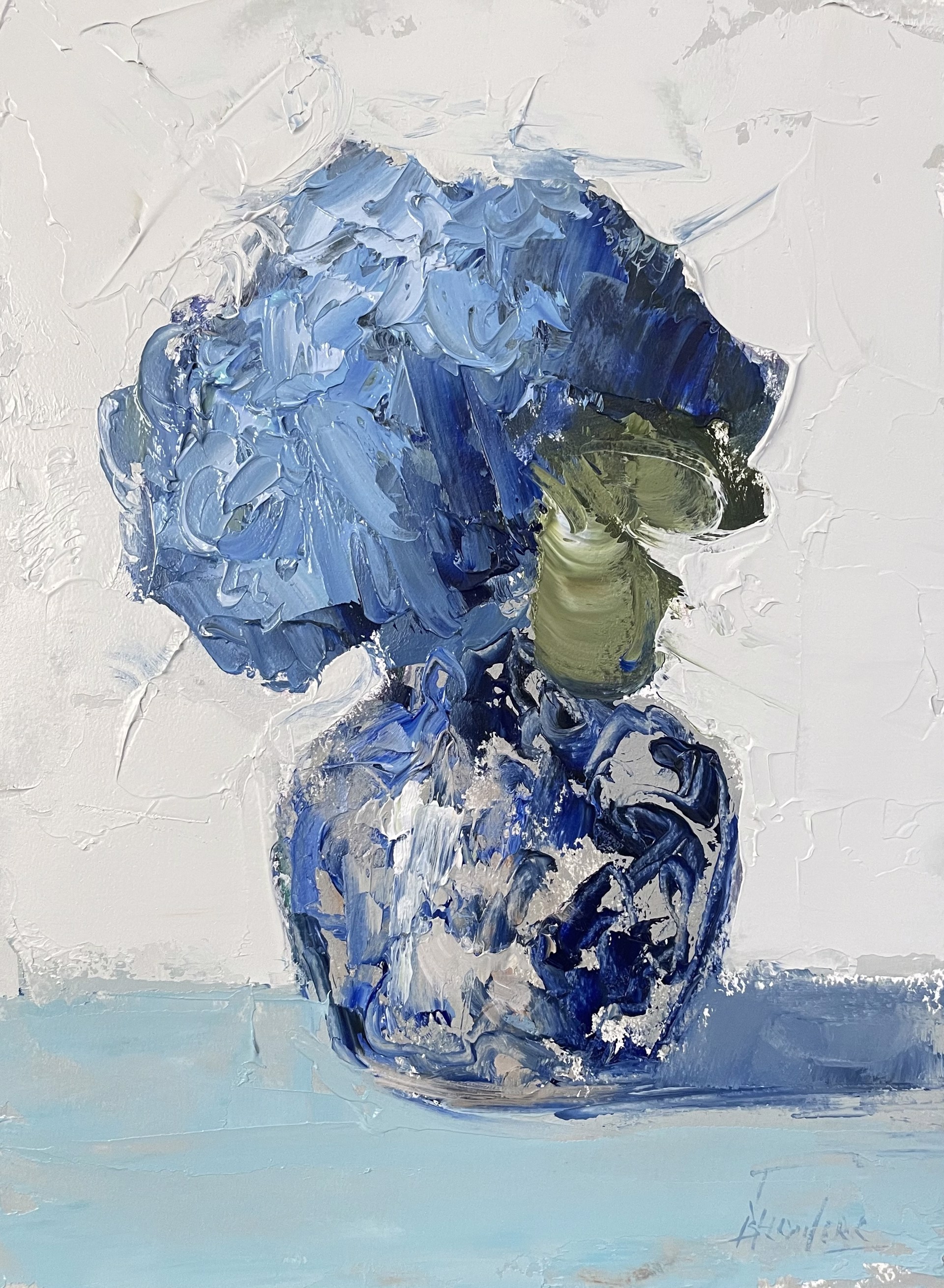 Pretty Blues by Barbara Flowers