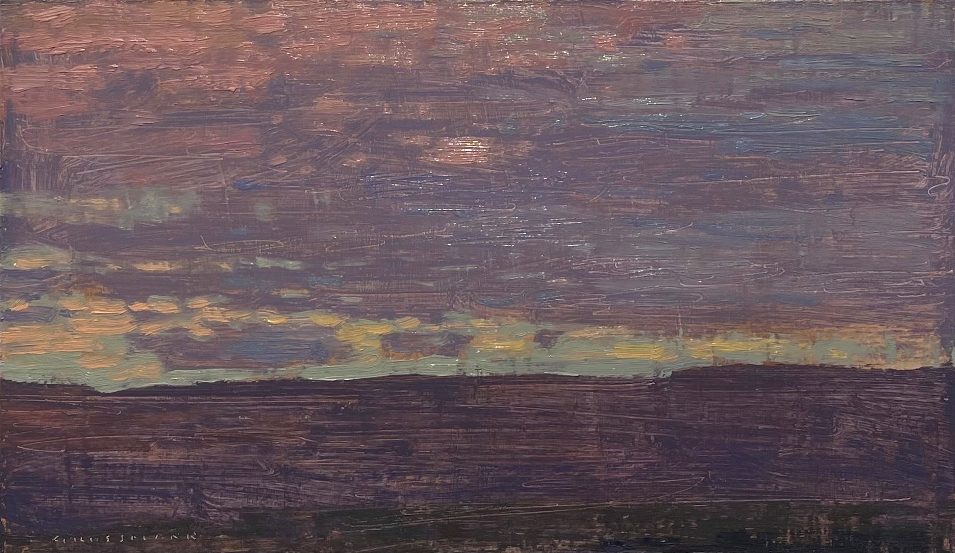 Evening View to the South West by David Grossmann