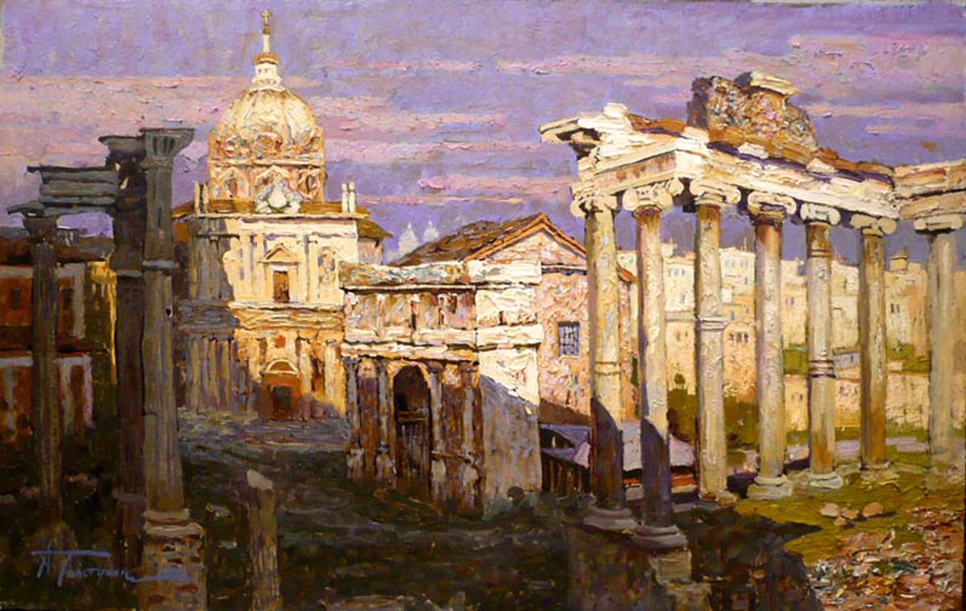 Ancient Rome - 1981 by Artem Tolstukhin