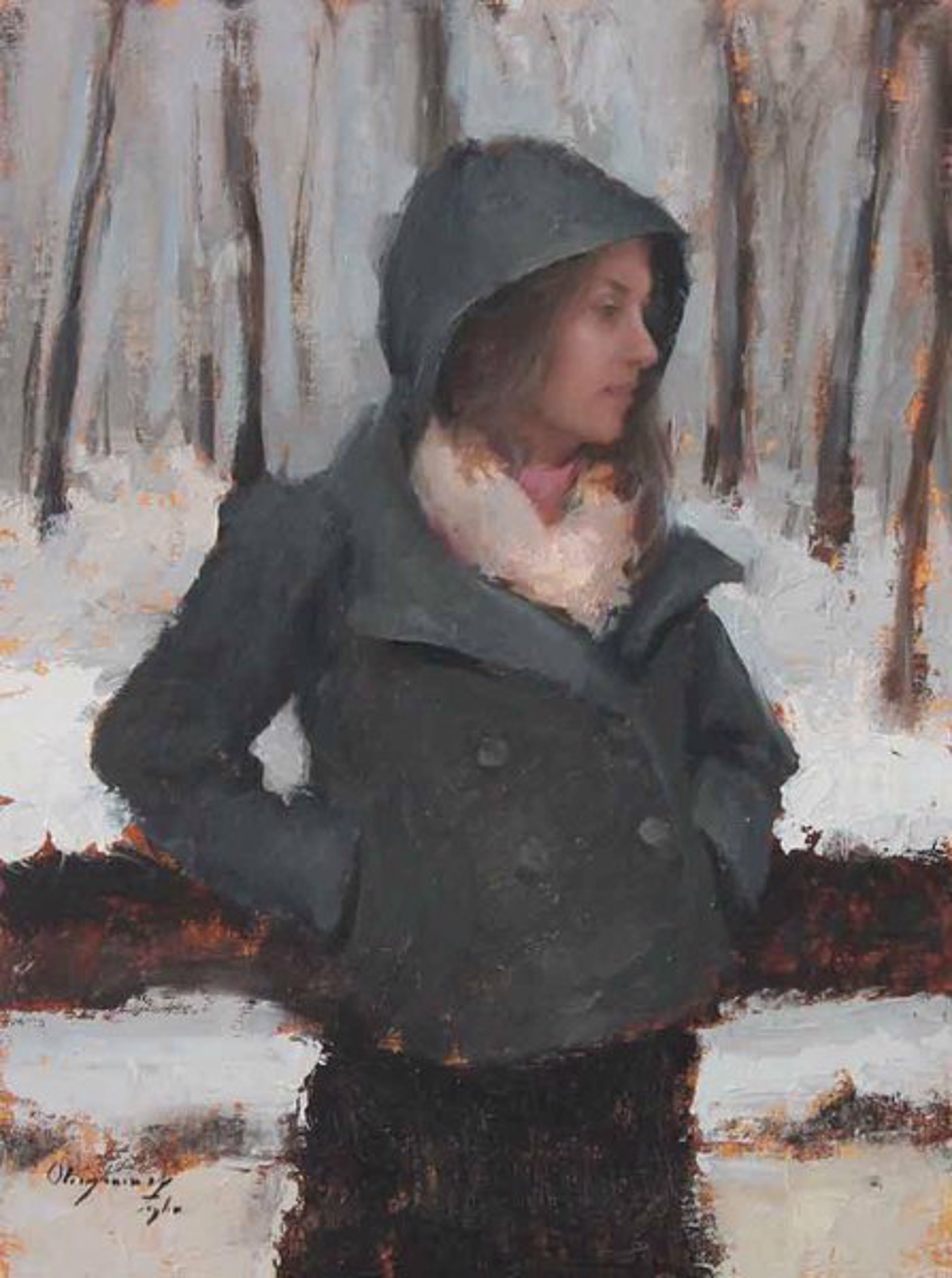 Winter Coat by Marci Oleszkiewicz