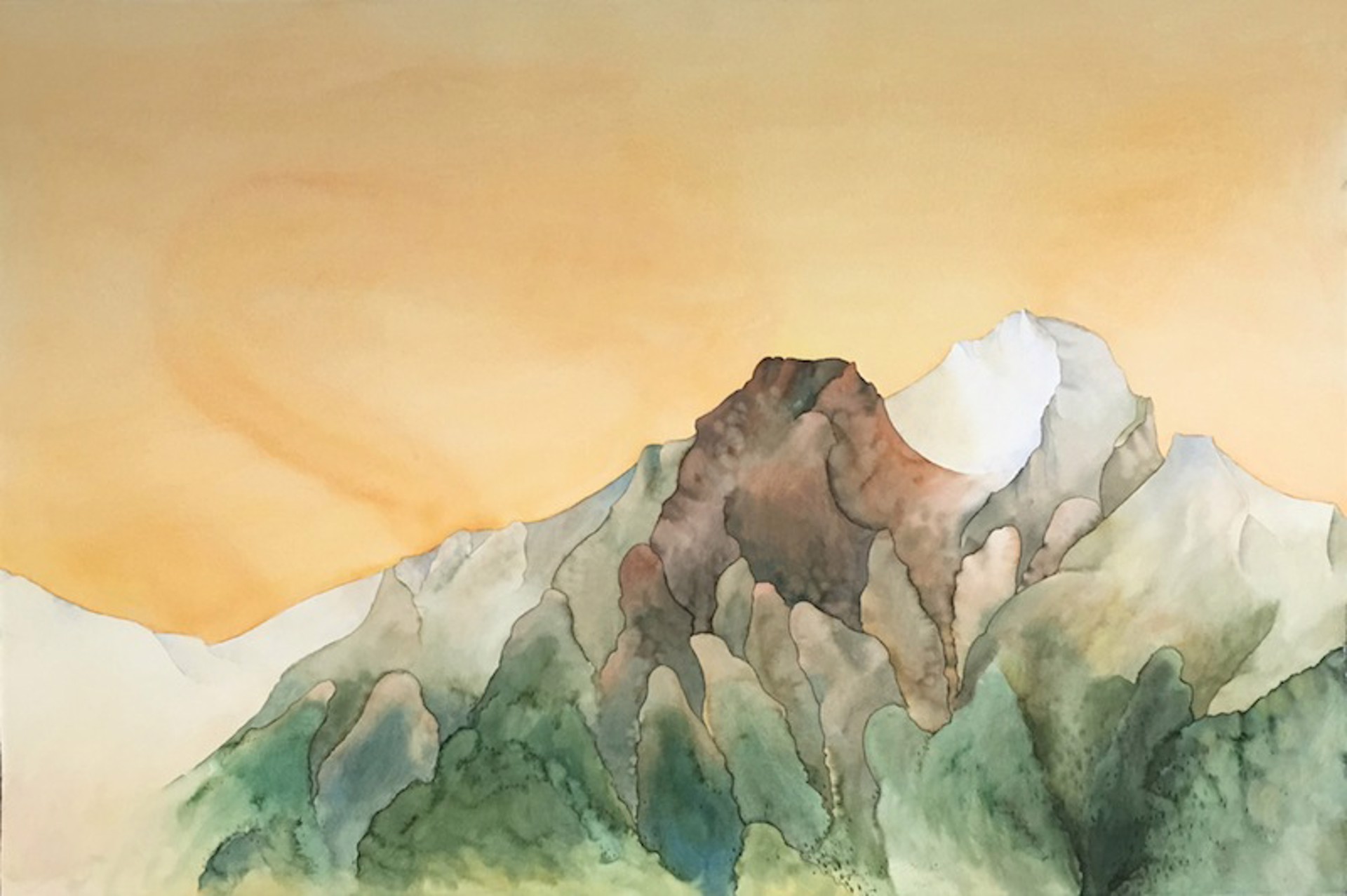 Climbing Rock (Mountain Memory/Jasper) by Robert Sinclair
