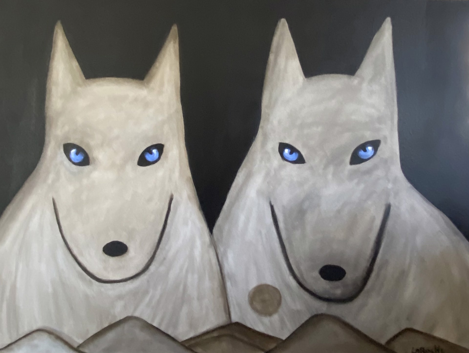 Mountain Wolves: White Soulmates by Carole LaRoche