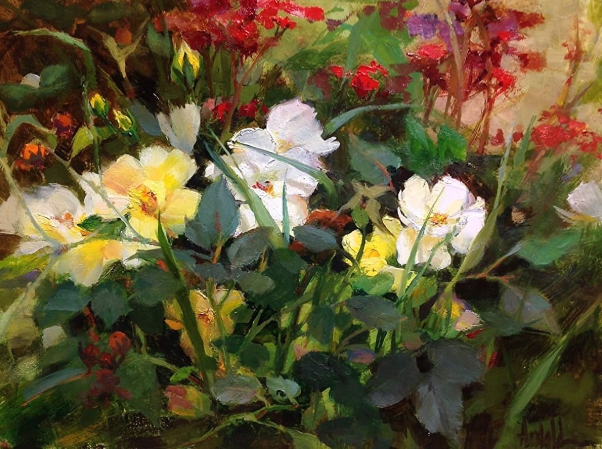 Wild Roses by Carol Arnold