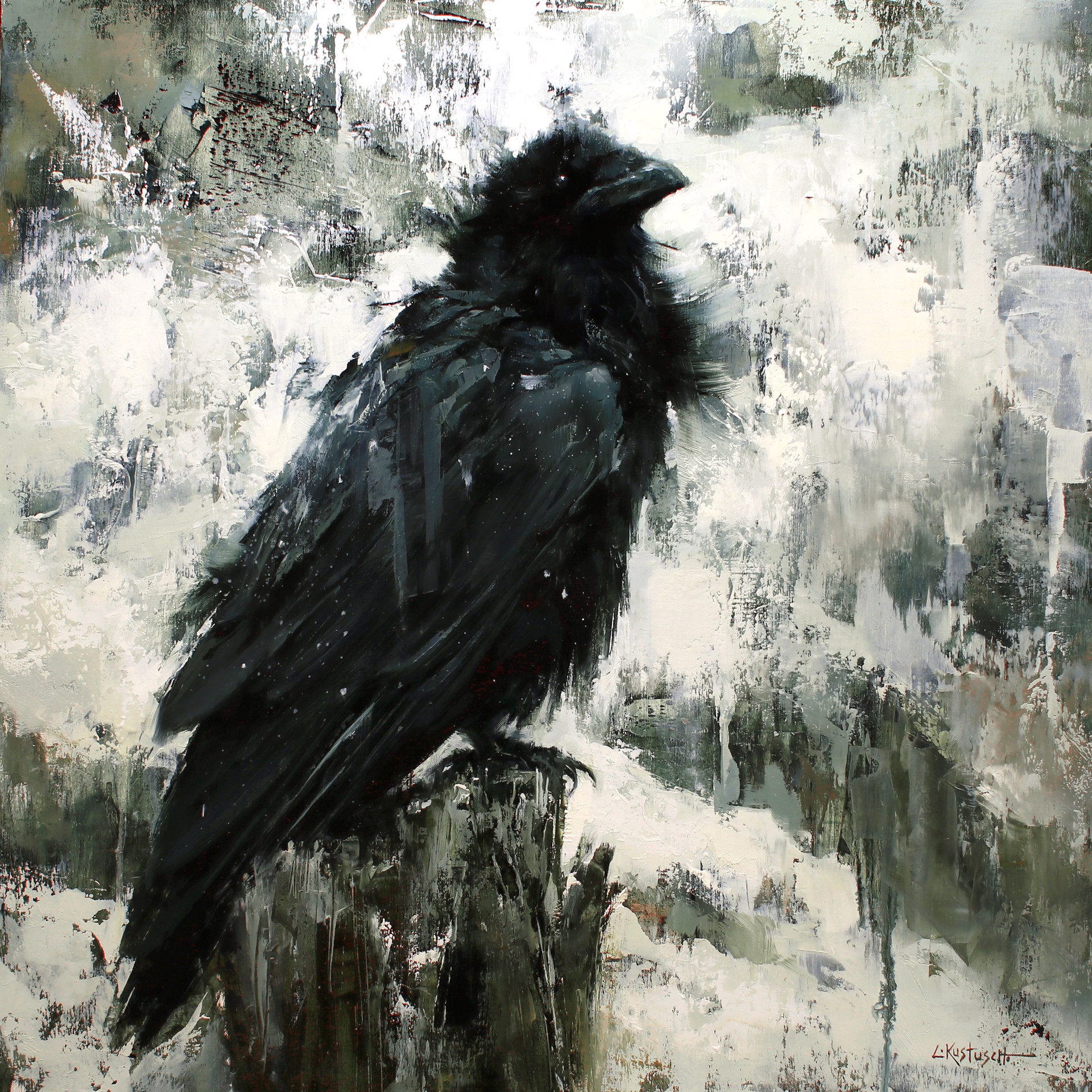 January Raven by Lindsey Kustusch